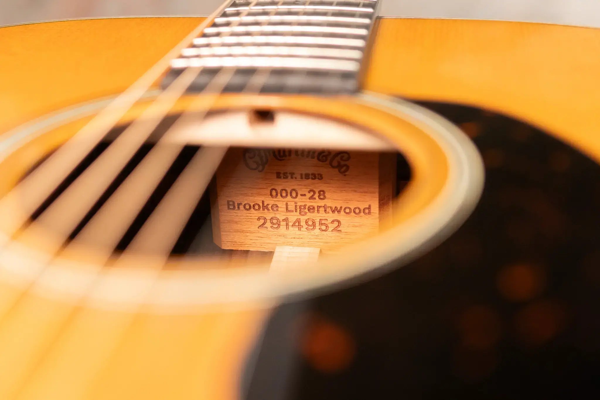 Martin 000-28 Brooke Ligertwood Signature Acoustic Guitar with Hardshell Case