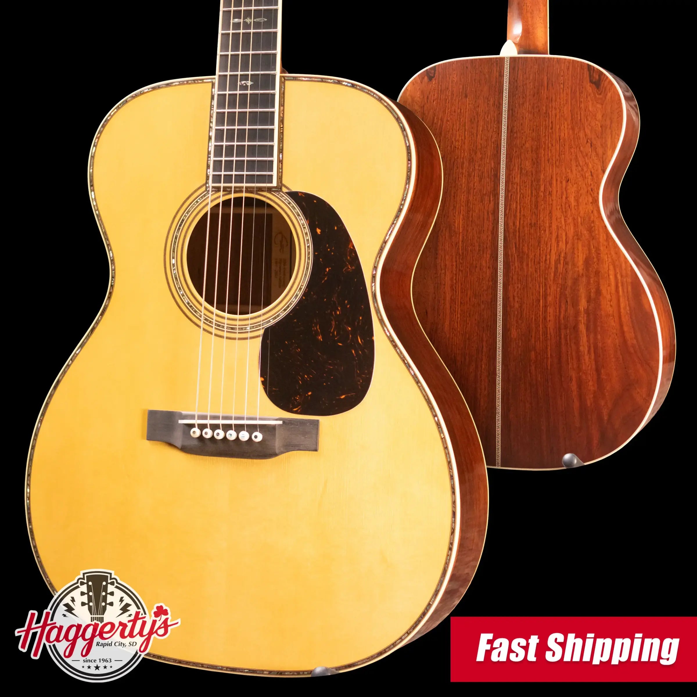 Martin 000-42EC 30th Anniversary Eric Clapton Signature Acoustic Guitar - Antique Toner with Hardshell Case