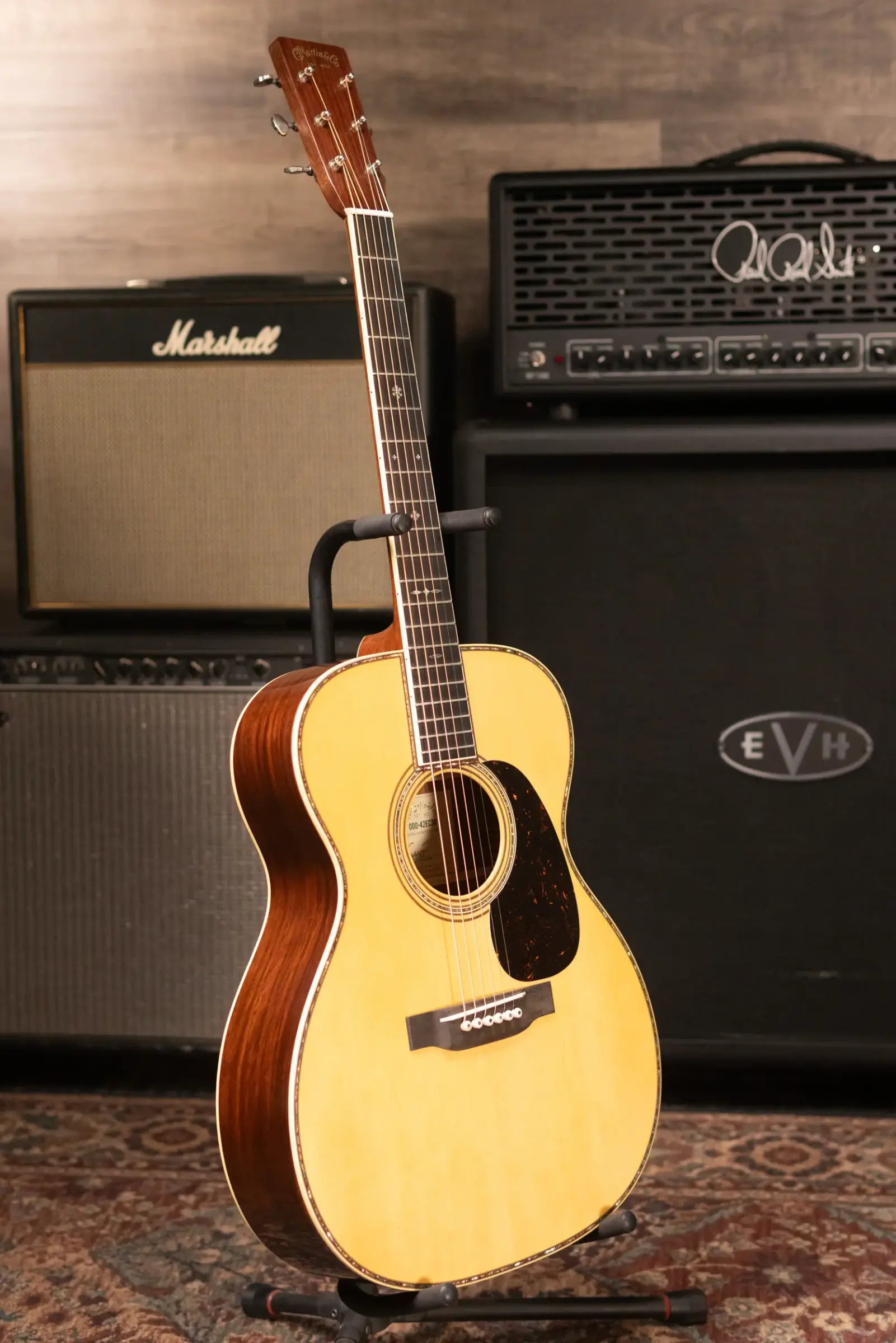 Martin 000-42EC 30th Anniversary Eric Clapton Signature Acoustic Guitar - Antique Toner with Hardshell Case