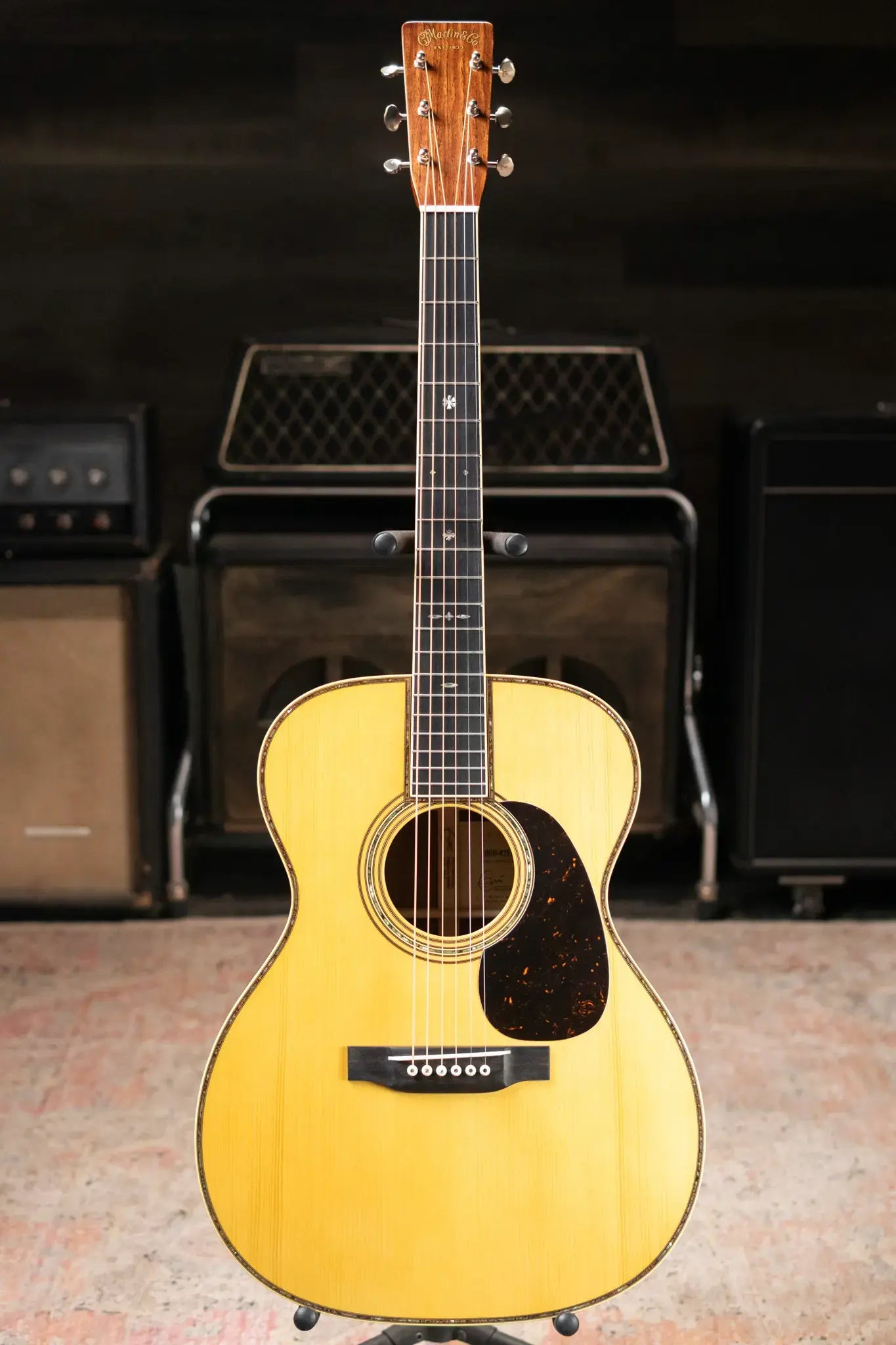 Martin 000-42EC 30th Anniversary Eric Clapton Signature Acoustic Guitar - Antique Toner with Hardshell Case