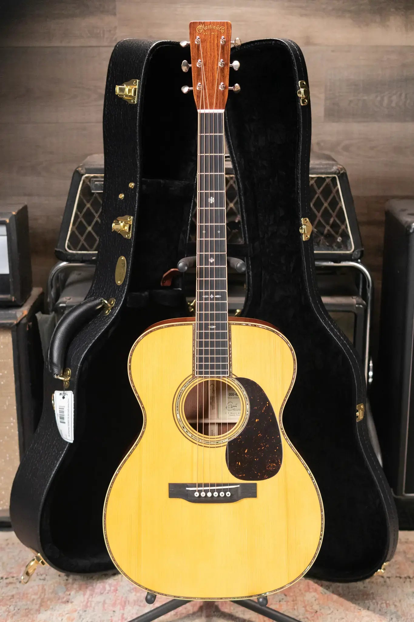 Martin 000-42EC 30th Anniversary Eric Clapton Signature Acoustic Guitar - Antique Toner with Hardshell Case