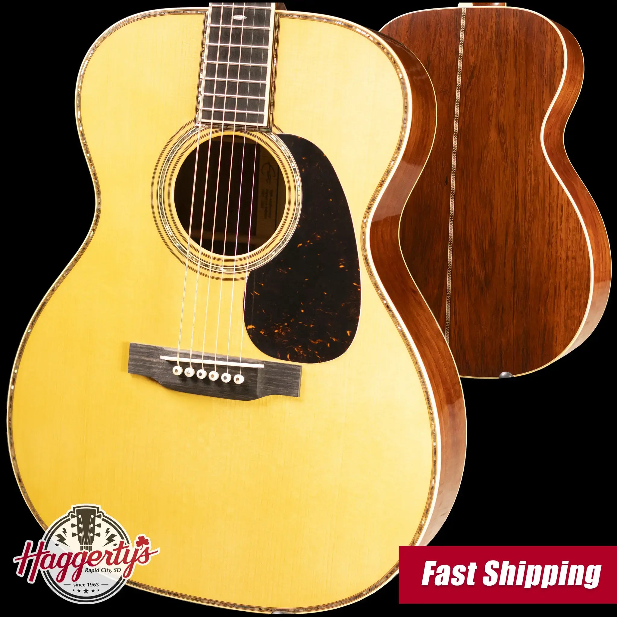 Martin 000-42EC 30th Anniversary Eric Clapton Signature Acoustic Guitar with Hardshell Case