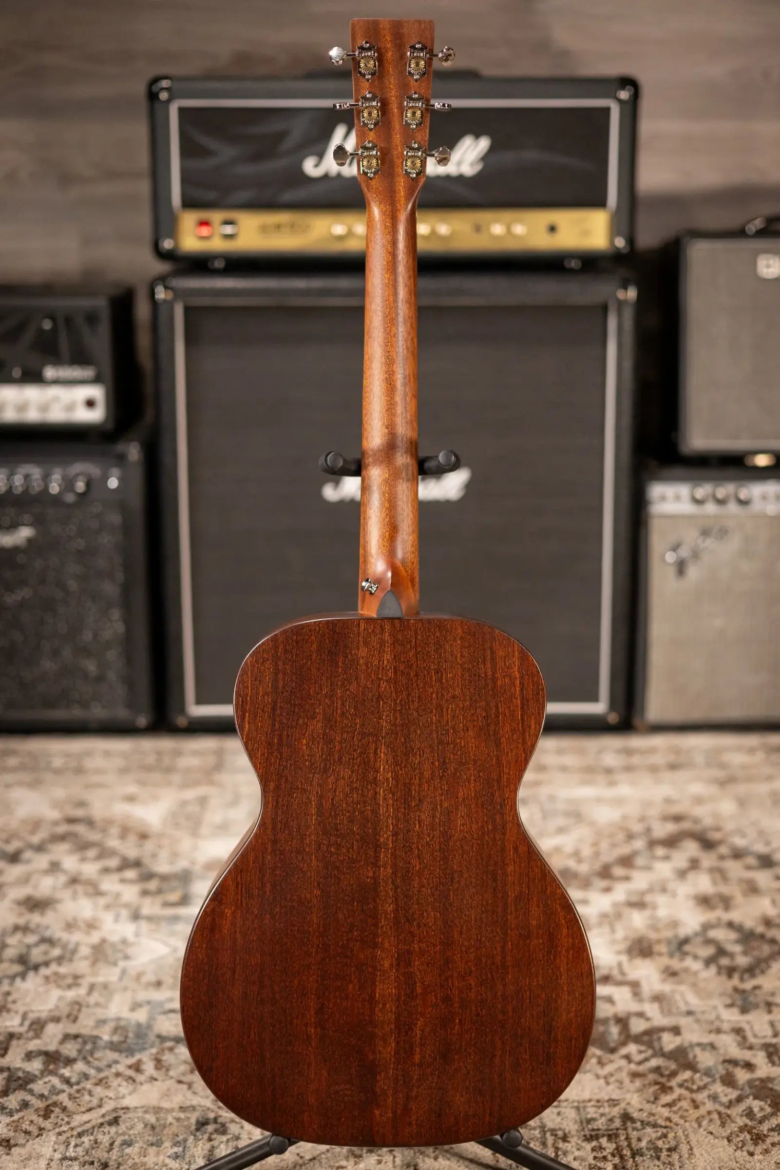 Martin 000 Jr E Jeff Tweedy Acoustic Electric Guitar - Dark Mahogany with Gig Bag