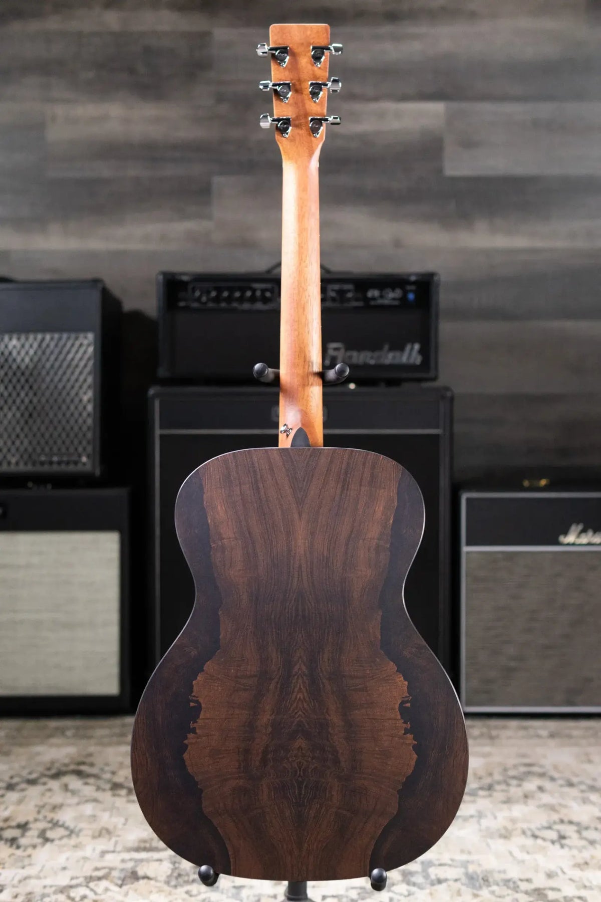 Martin 000-X2E Brazilian Special Acoustic/Electric Guitar - Burst with Gig Bag
