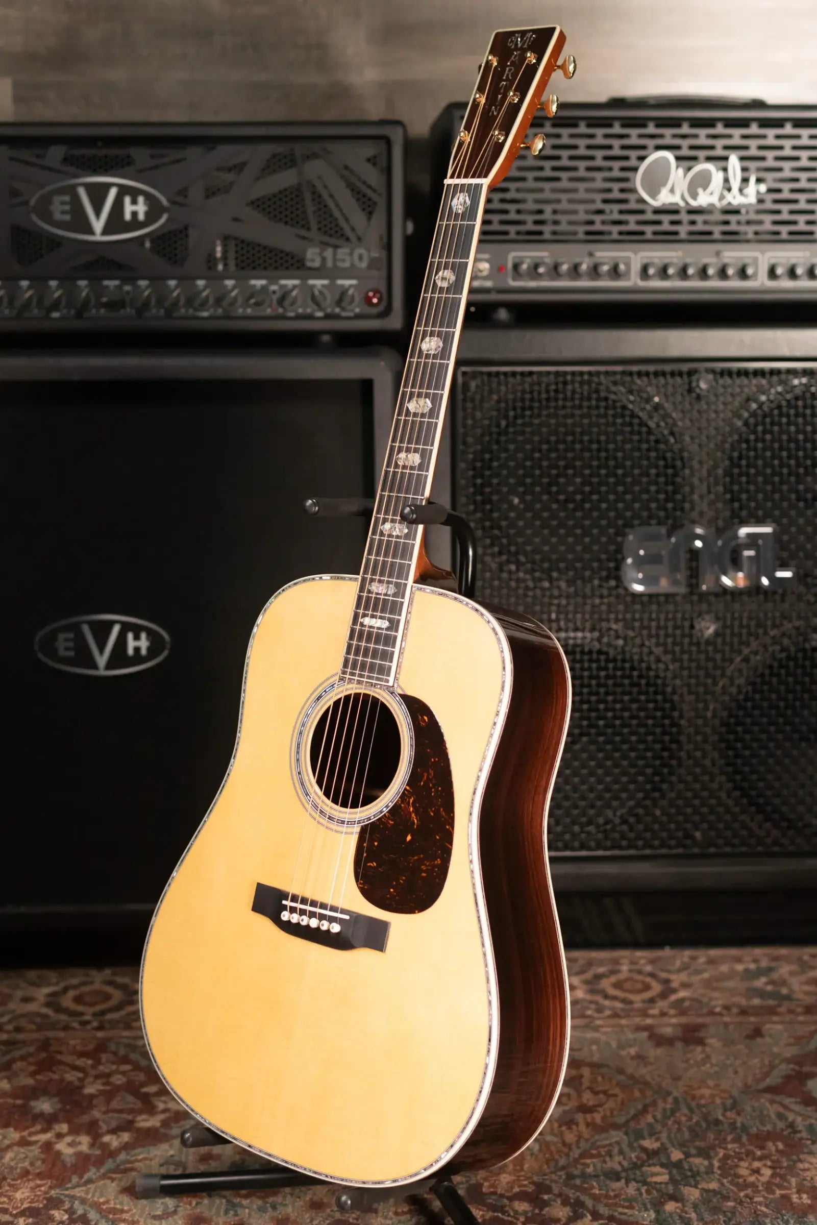 Martin 2025 D-45 Dreadnought Acoustic Guitar with Hardshell Case
