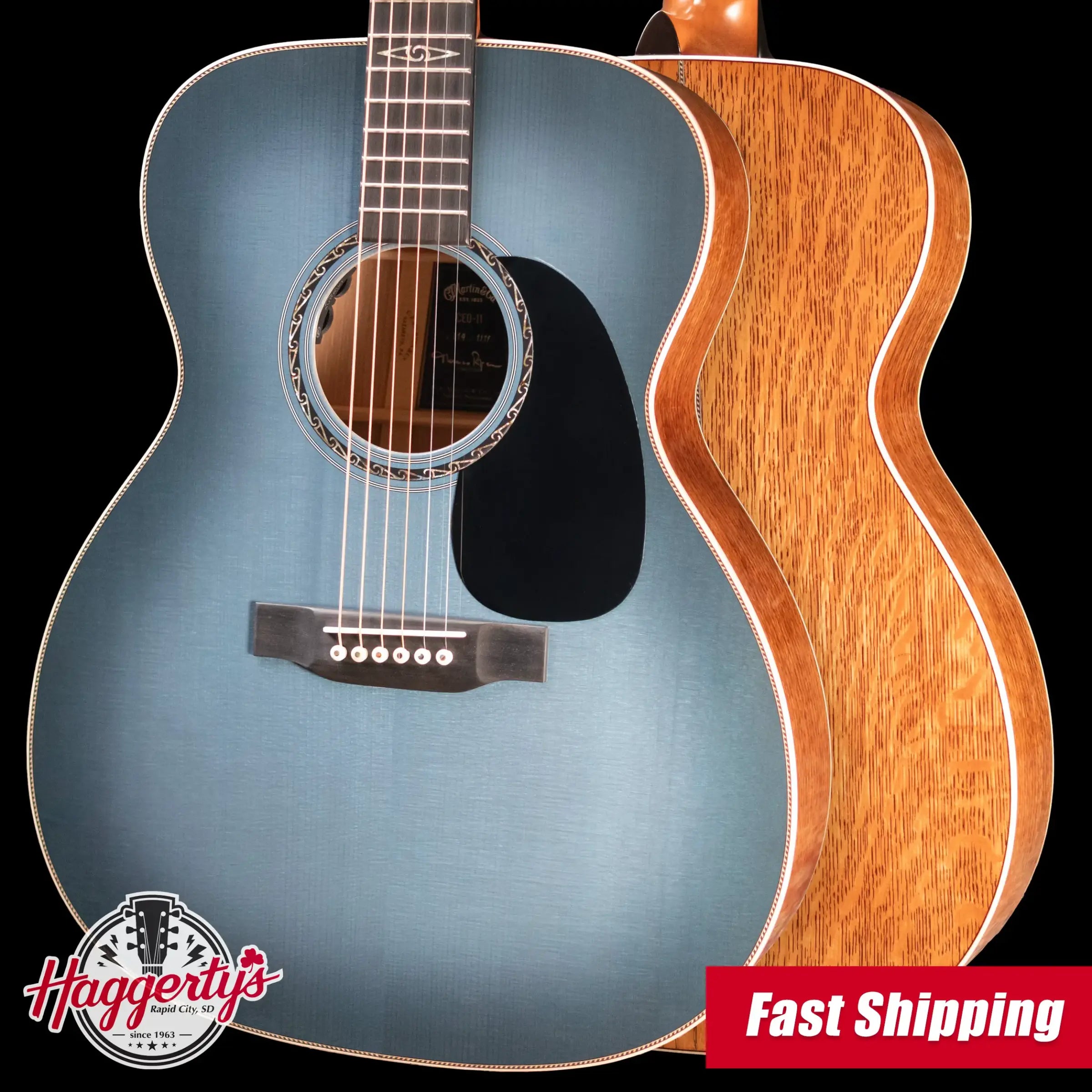 Martin CEO-11 Acoustic/Electric Guitar with Hardshell Case