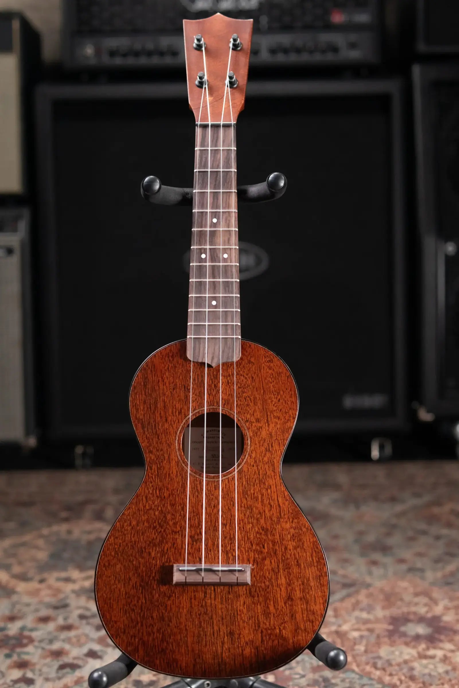 Martin Centennial Concert Ukulele - Dark Mahogany with Gig Bag