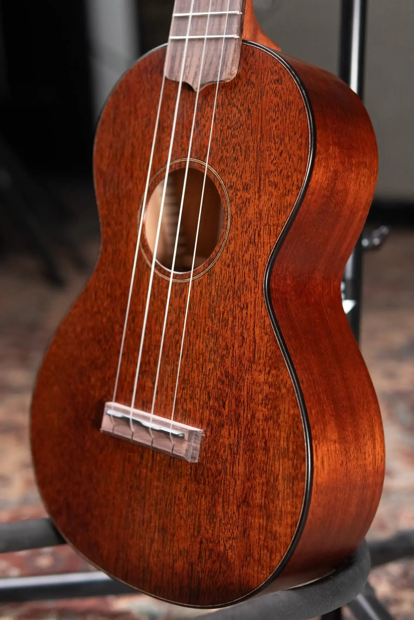 Martin Centennial Concert Ukulele - Dark Mahogany with Gig Bag