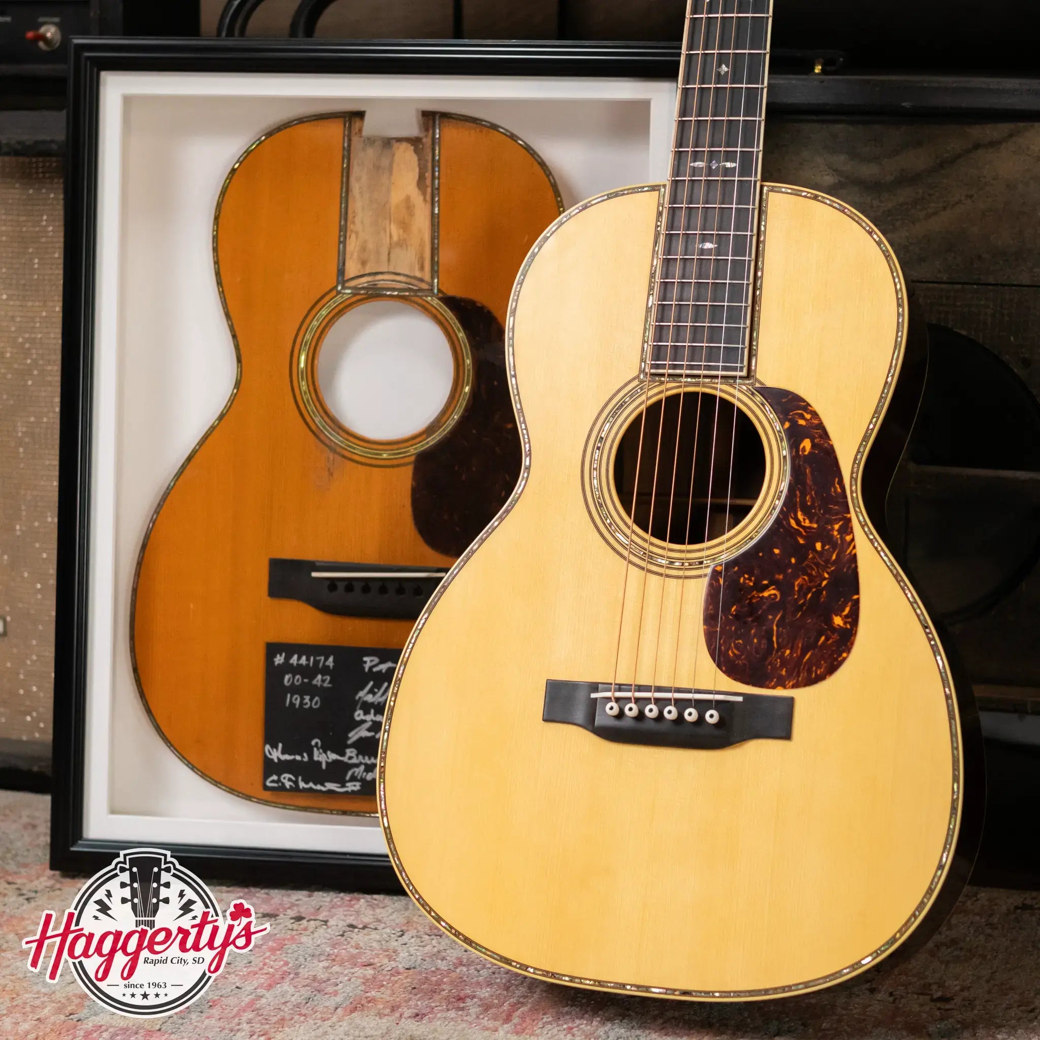 Martin Conversion 1930 00-42 Brazilian Rosewood Acoustic Guitar with Hardshell Case