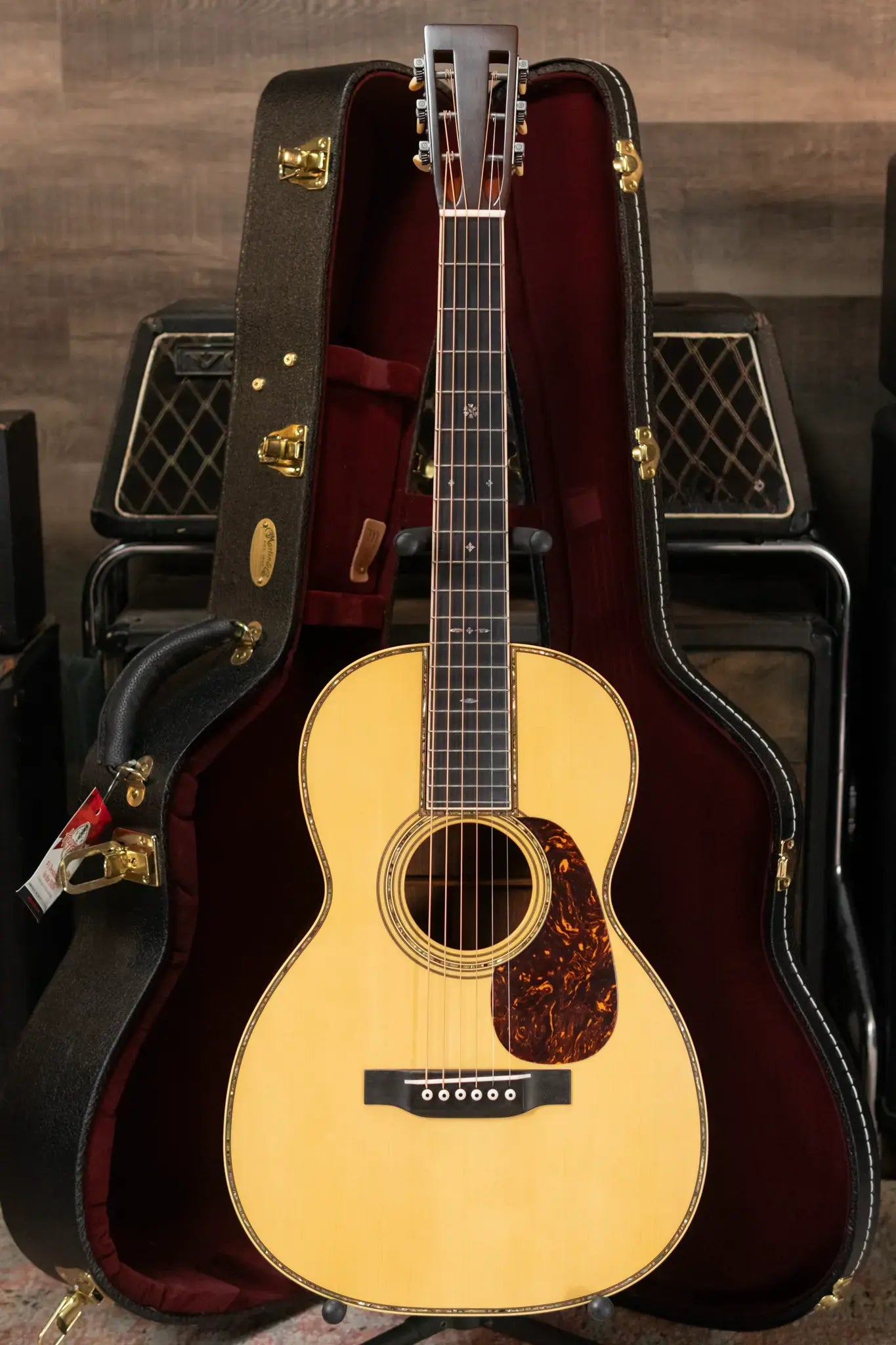 Martin Conversion 1930 00-42 Brazilian Rosewood Acoustic Guitar with Hardshell Case