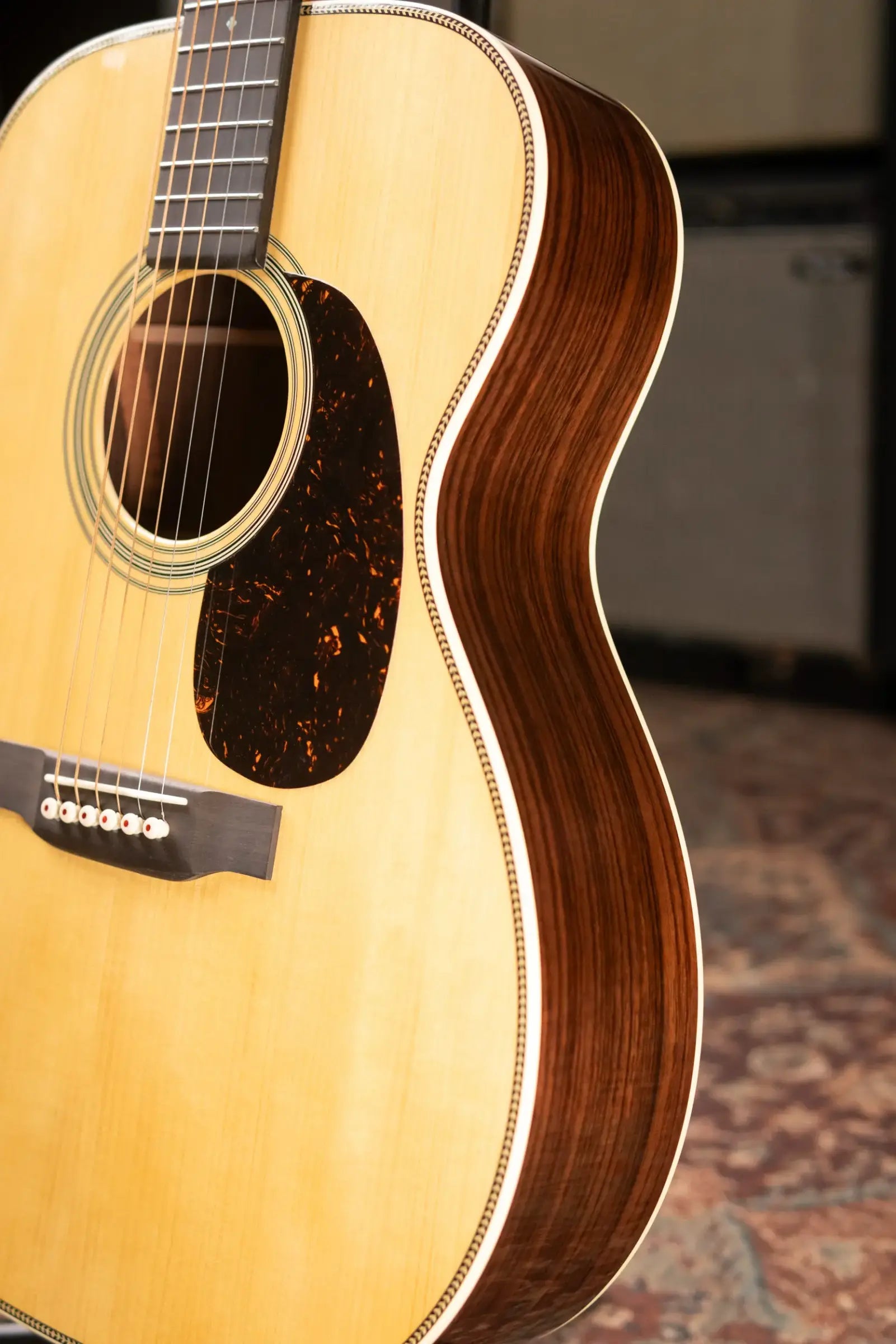 Martin Custom 000 Auditorium Rosewood Acoustic Guitar with Hardshell Case - Used
