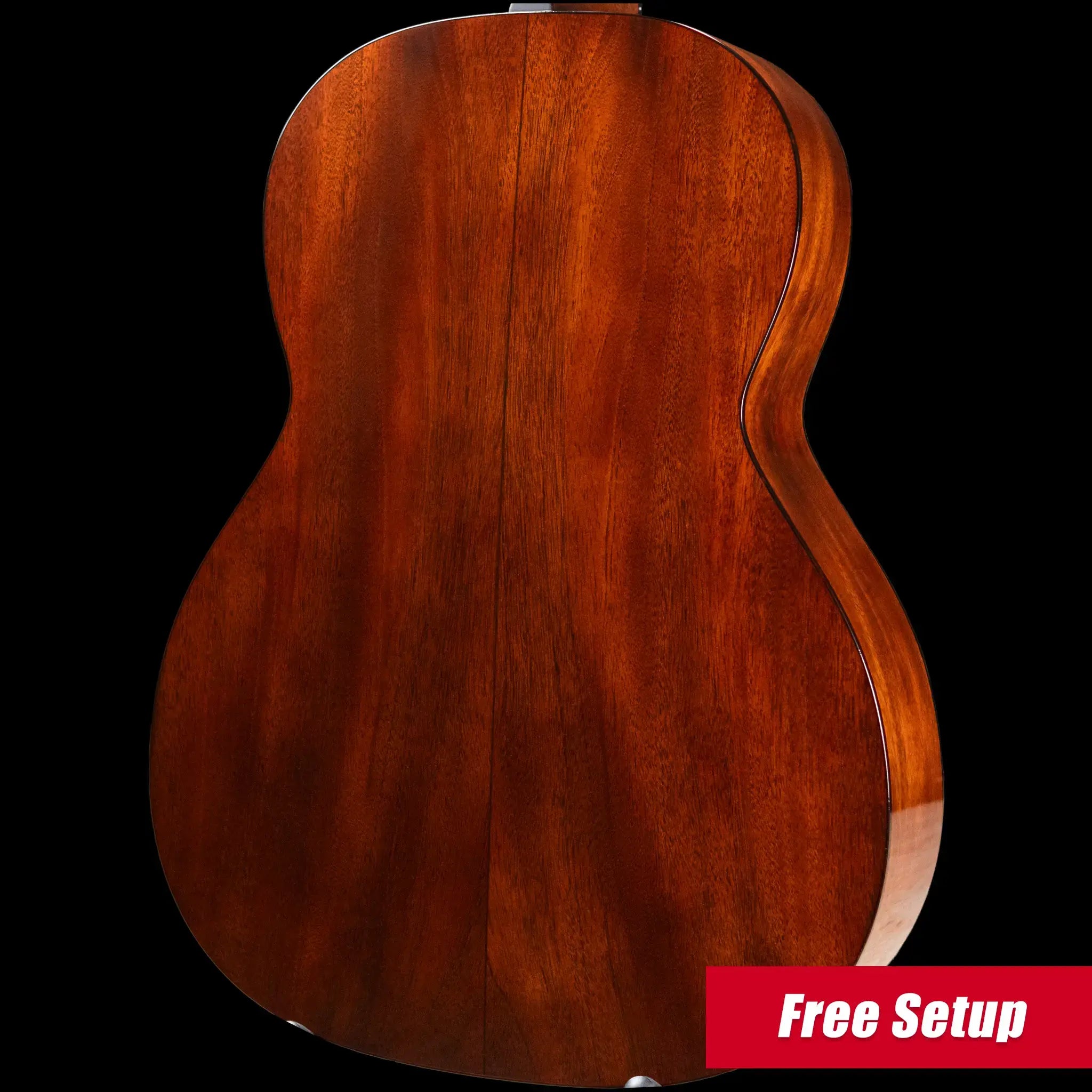 Martin Custom Shop 0000-12F Sinker Mahogany - 1935 Sunburst with Hardshell Case - Used