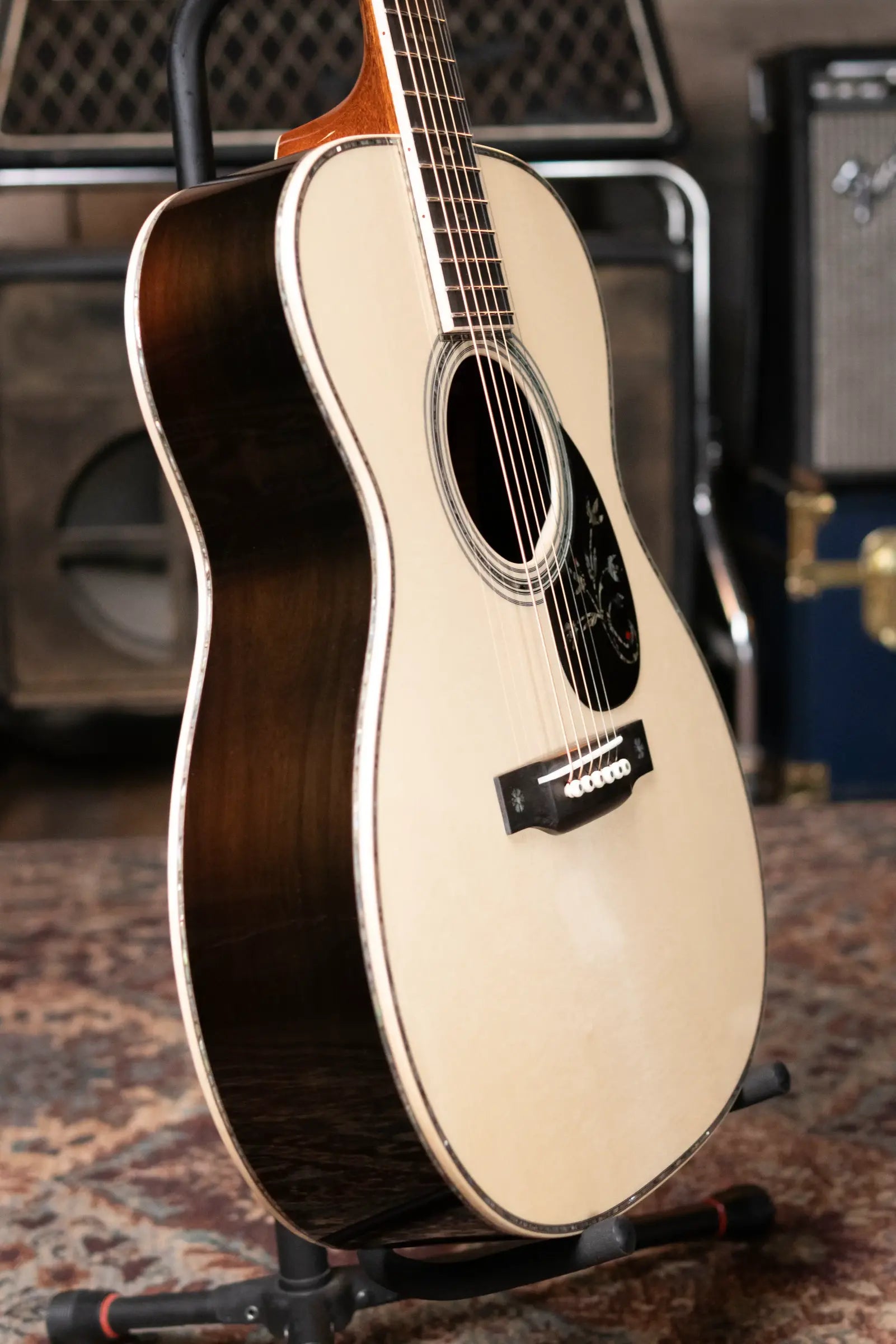Martin Custom Shop 000 Acoustic Guitar - Brazilian Rosewood with Hardshell Case