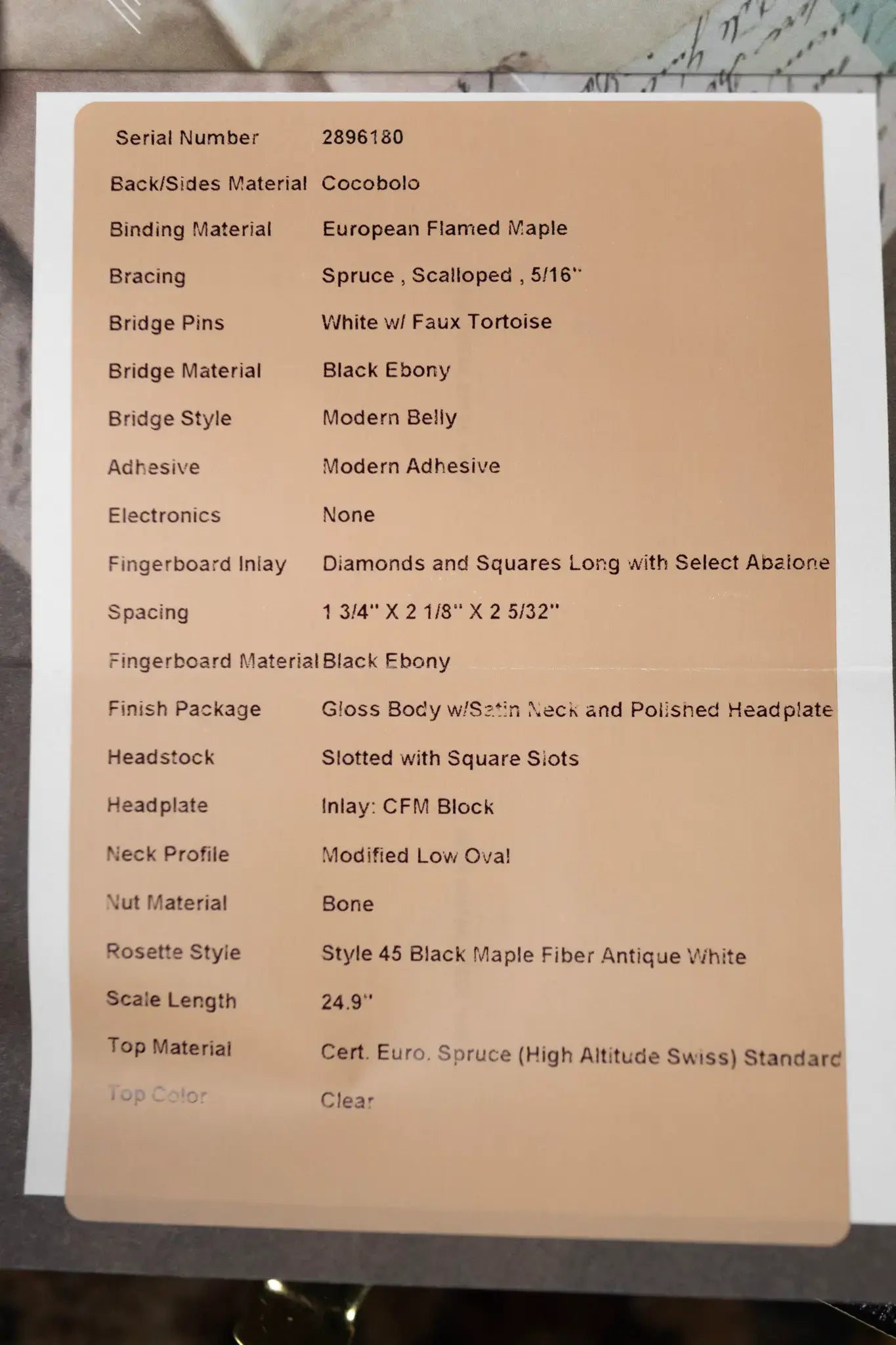 Martin Custom Style 45 000 Acoustic - Cocobolo/European High-Altitude Swiss Spruce, Natural with Hardshell Case