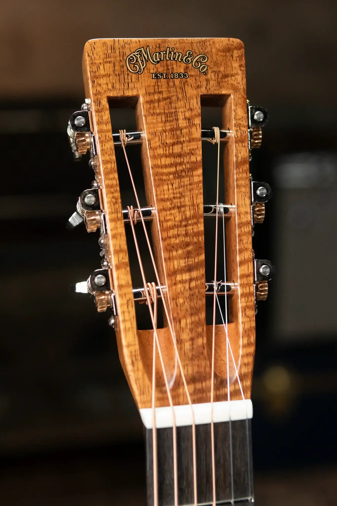 Martin Custom 000-12F Acoustic - Exceptional Figured Koa (Back, Sides and Top), Natural with Hardshell Case