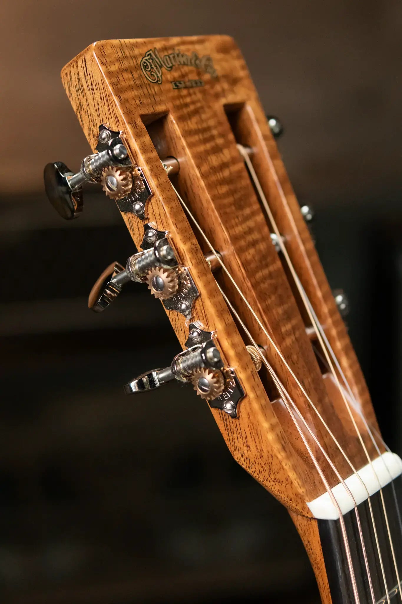 Martin Custom 000-12F Acoustic - Exceptional Figured Koa (Back, Sides and Top), Natural with Hardshell Case