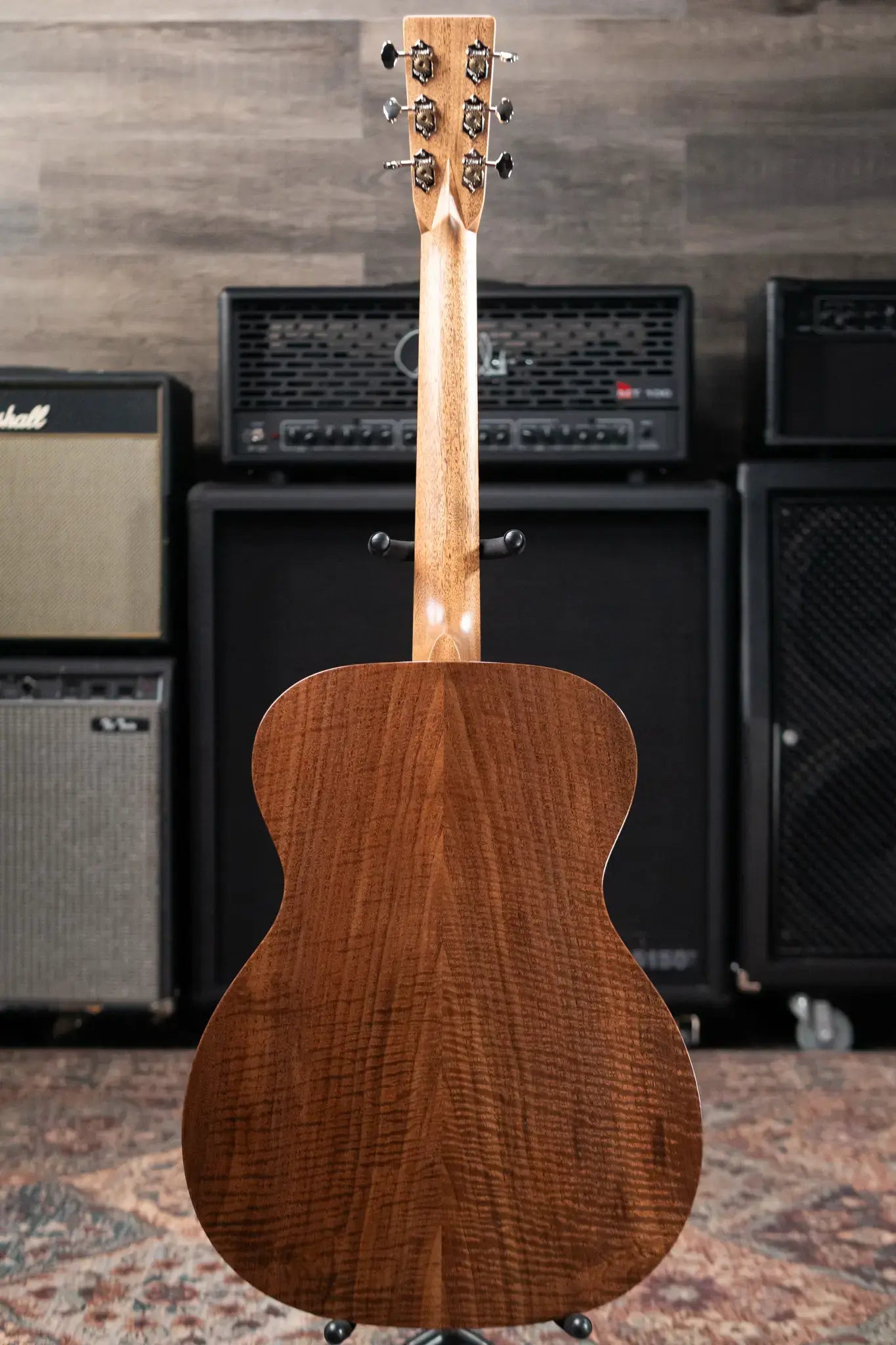 Martin Custom Shop Style 17 000-14F Acoustic Guitar - Bastogne Walnut with Hardshell Case