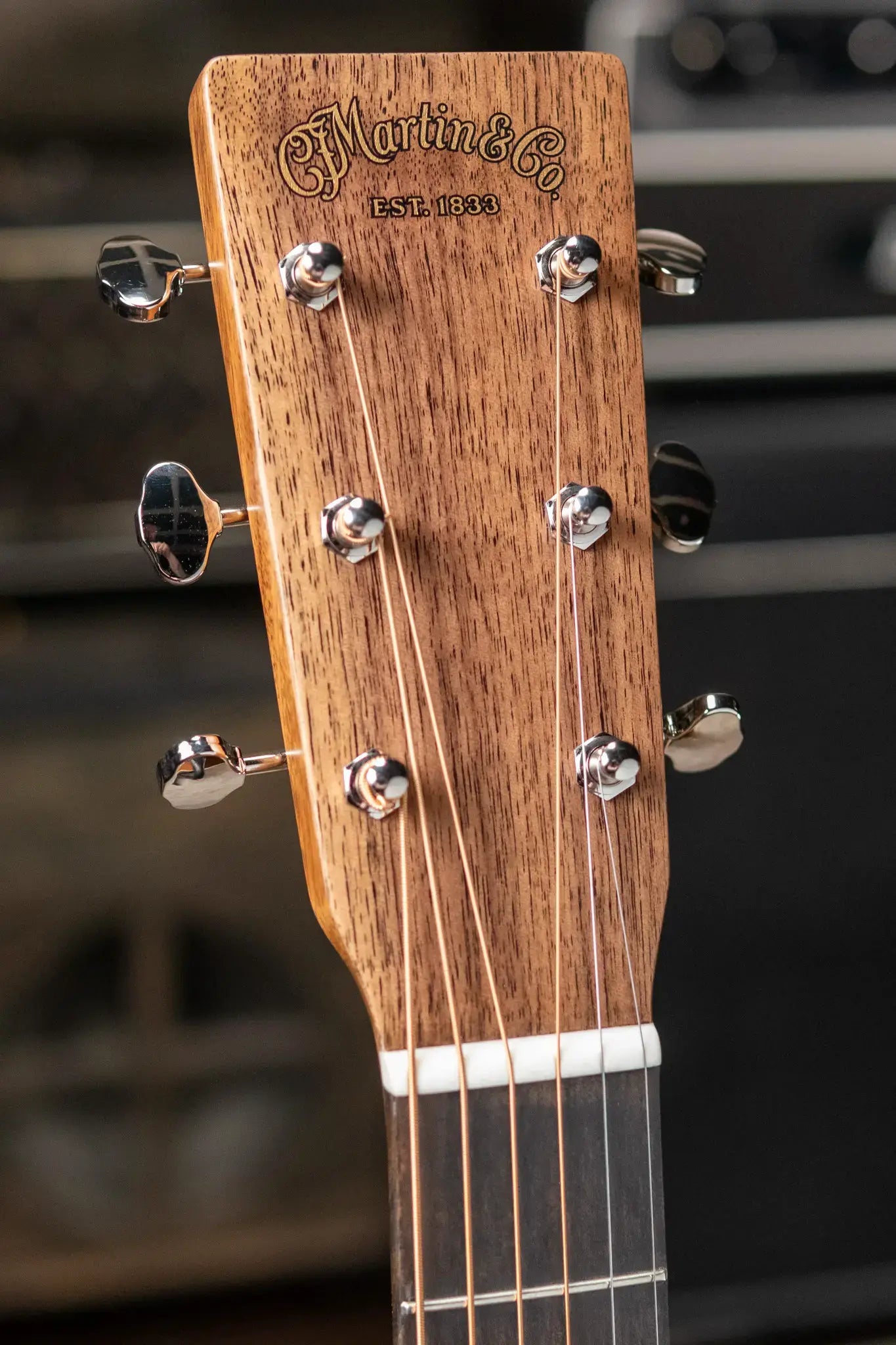 Martin Custom Shop 000 Acoustic Guitar - Black Walnut with Hardshell Case