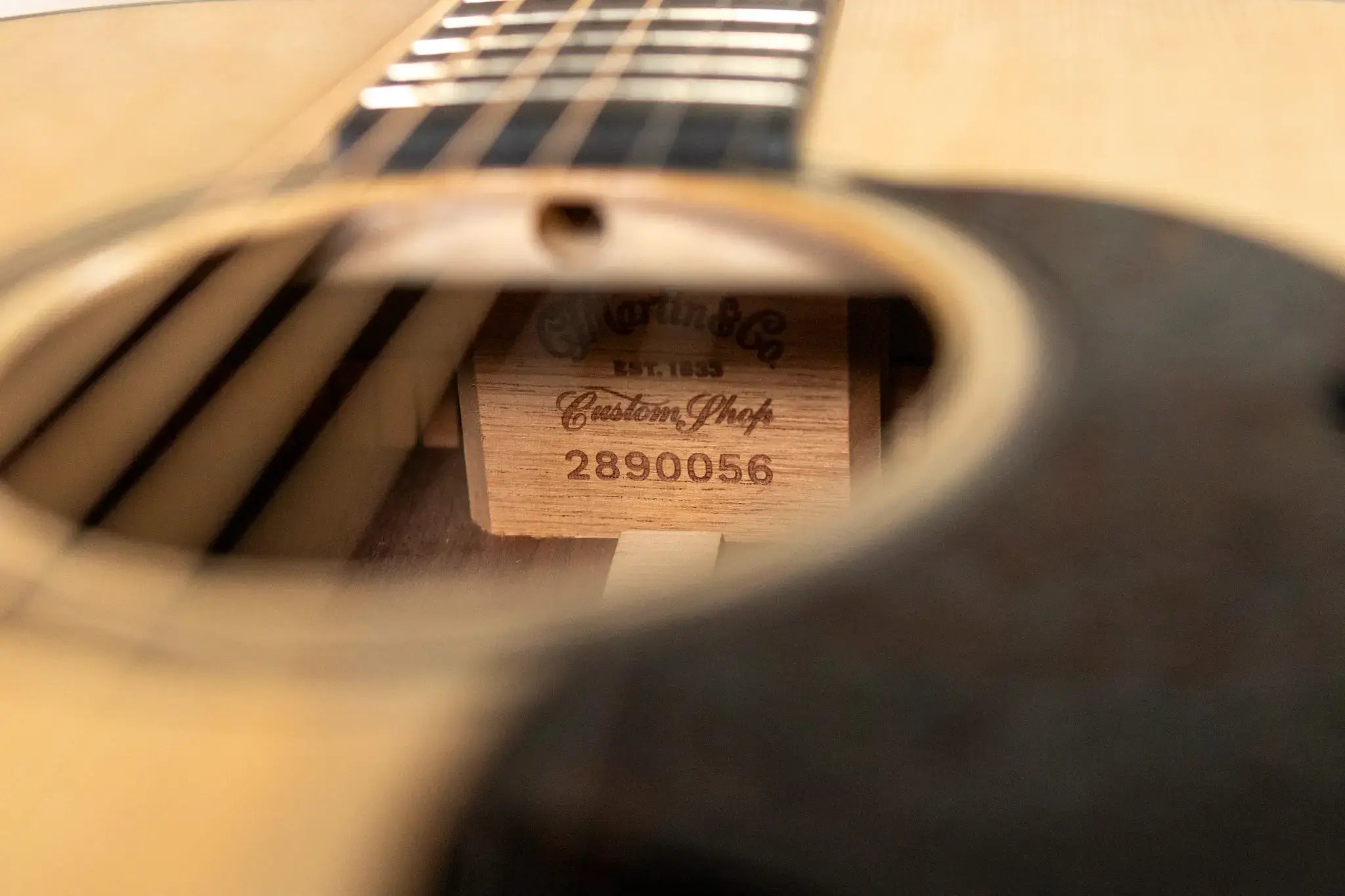 Martin Custom Shop 000 Acoustic Guitar - Black Walnut with Hardshell Case