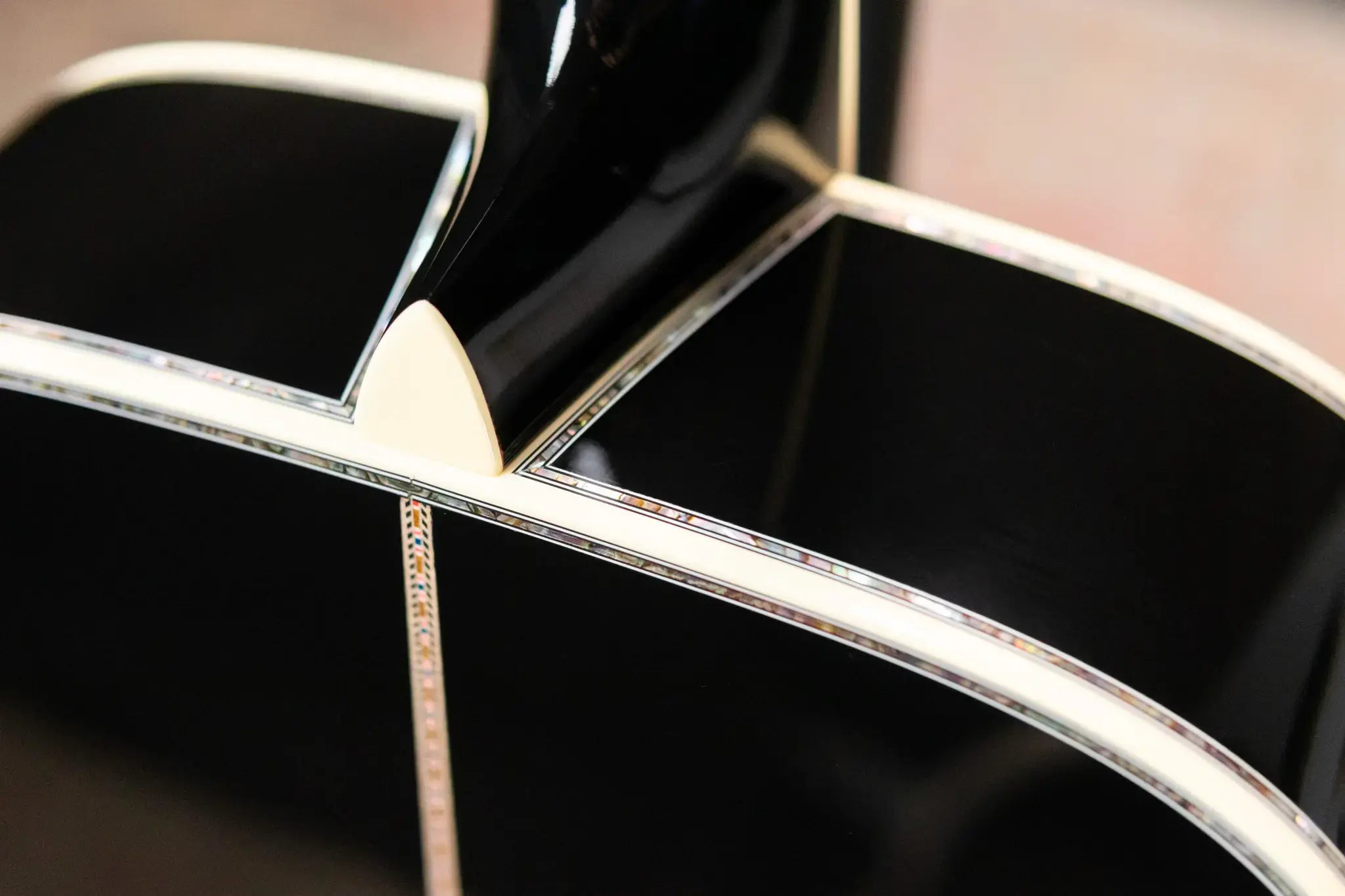 Martin Custom Style 45 000 Acoustic Guitar - East Indian Rosewood/Premium Spruce, Black with Hardshell Case