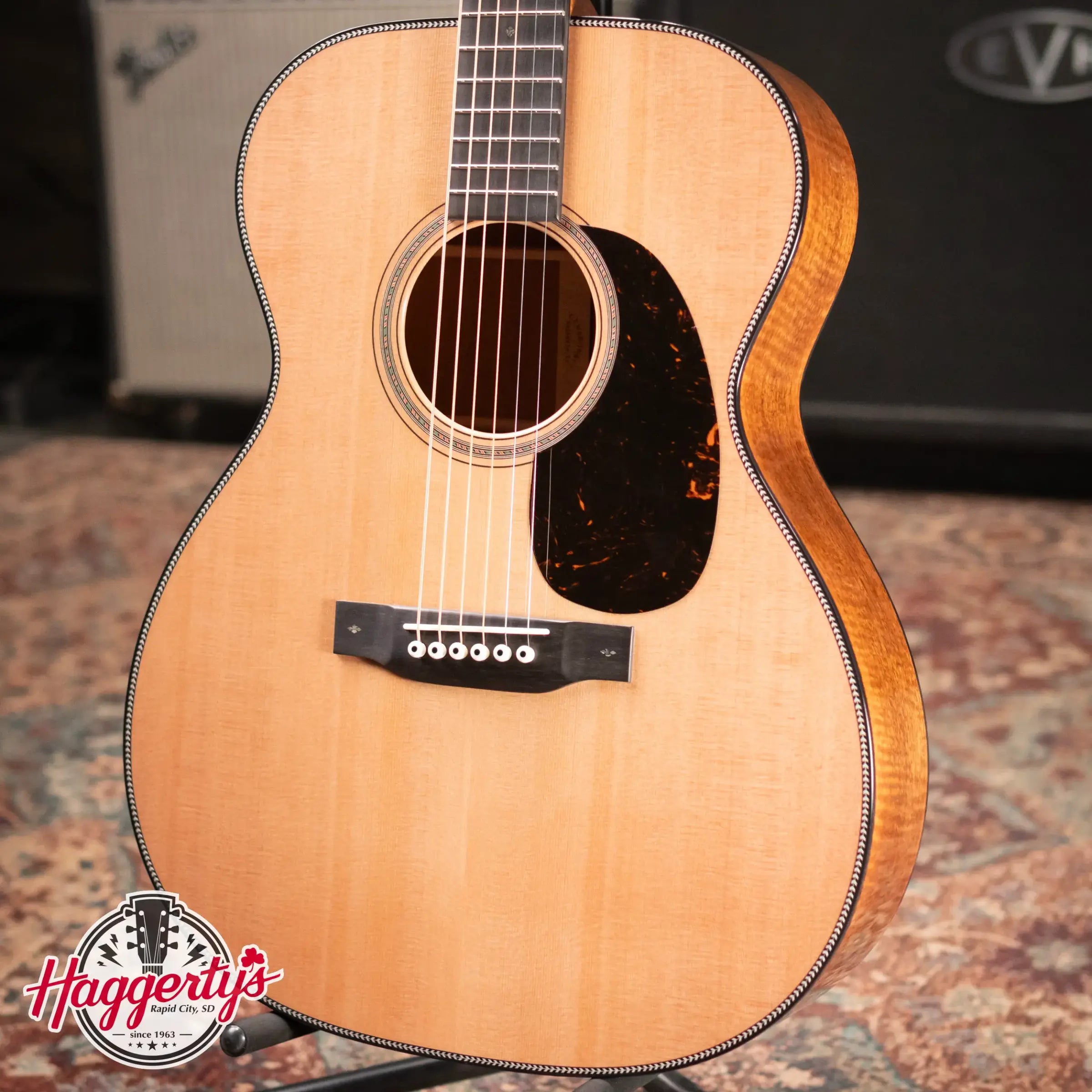 Martin Custom Shop 000 Acoustic Guitar - Flamed Mahogany with Hardshell Case