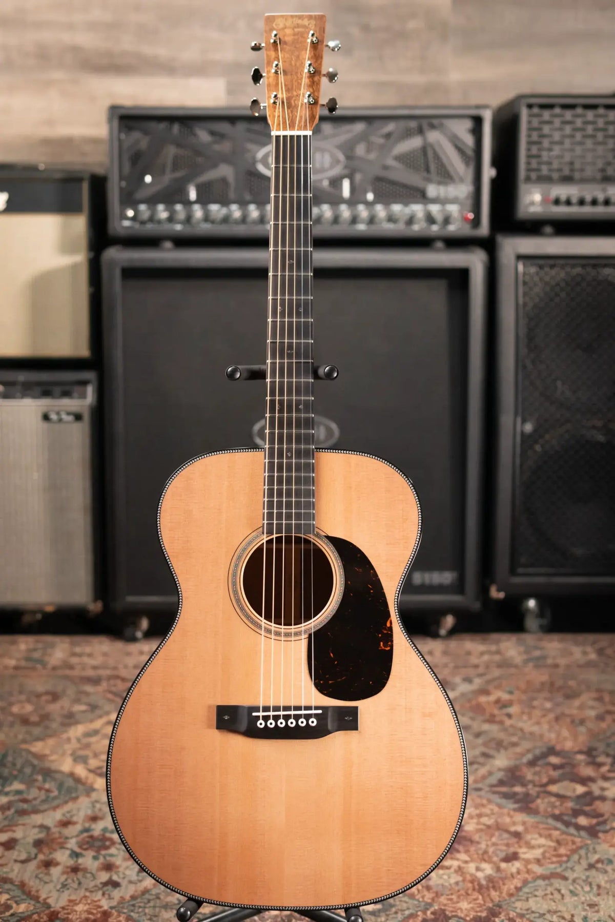 Martin Custom Shop 000 Acoustic Guitar - Flamed Mahogany with Hardshell Case