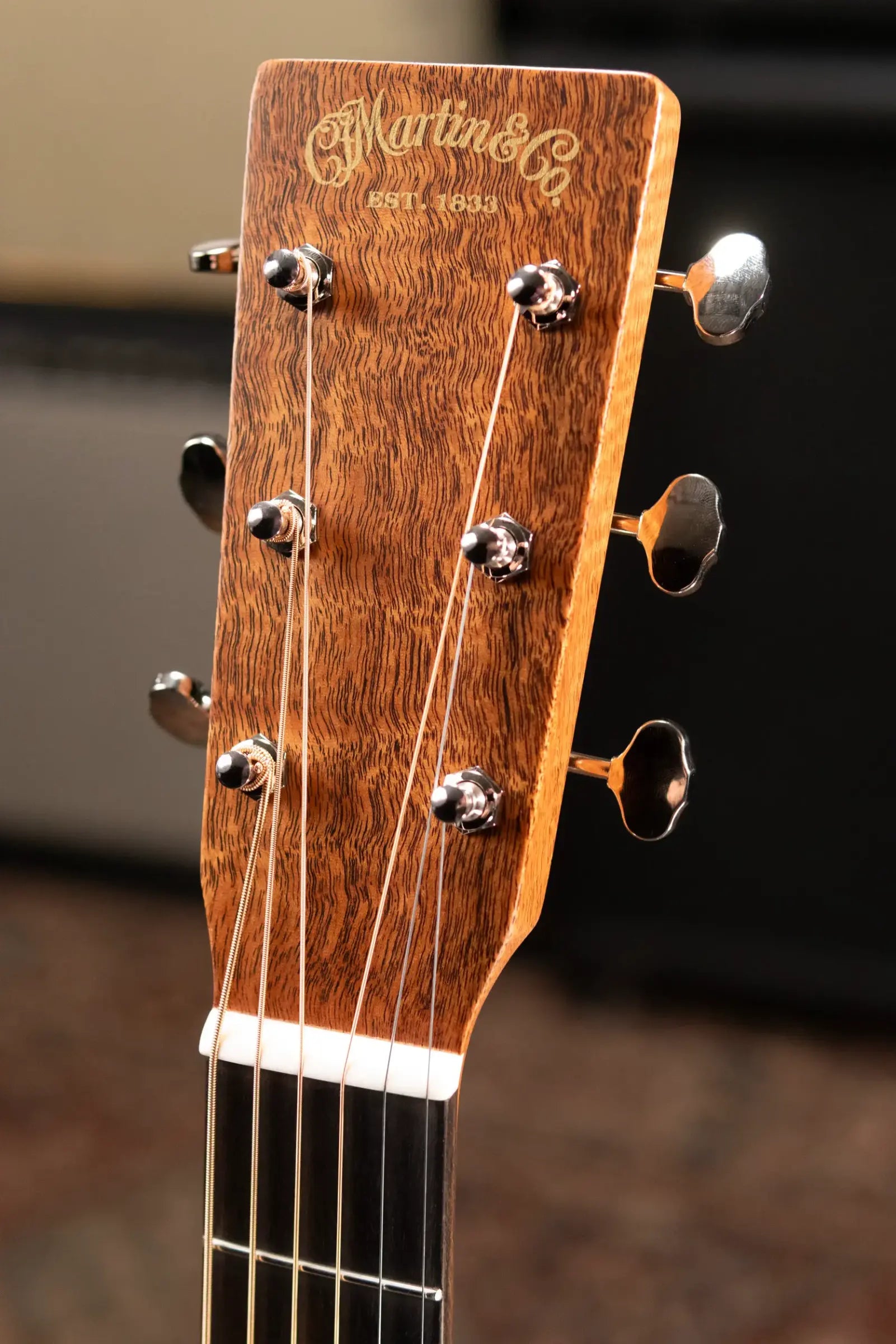 Martin Custom Shop 000 Acoustic Guitar - Flamed Mahogany with Hardshell Case