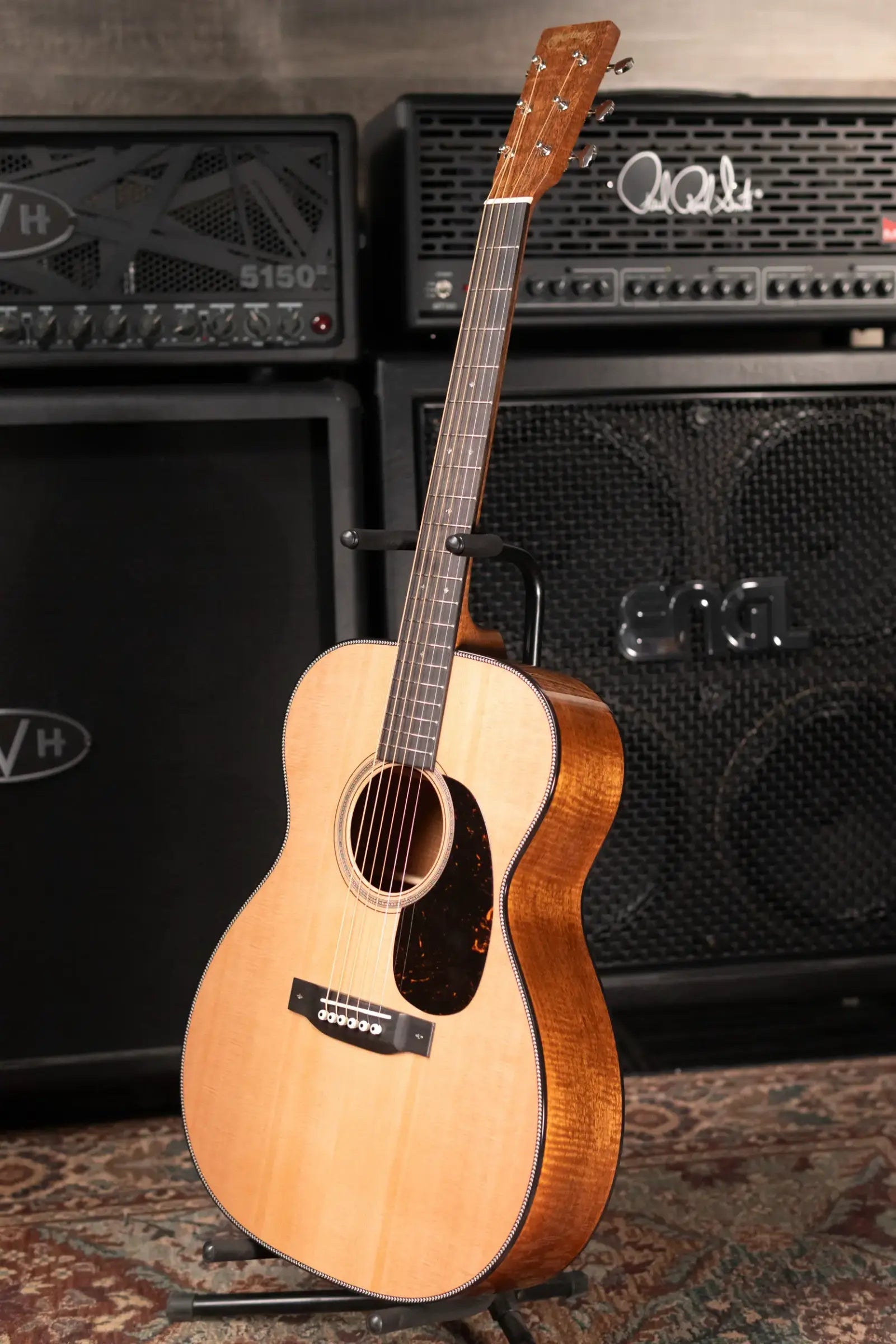 Martin Custom Shop 000 Acoustic Guitar - Flamed Mahogany with Hardshell Case