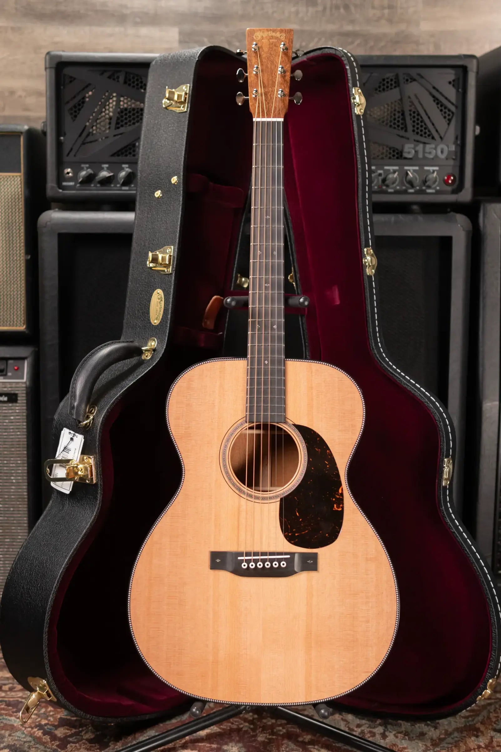 Martin Custom Shop 000 Acoustic Guitar - Flamed Mahogany with Hardshell Case