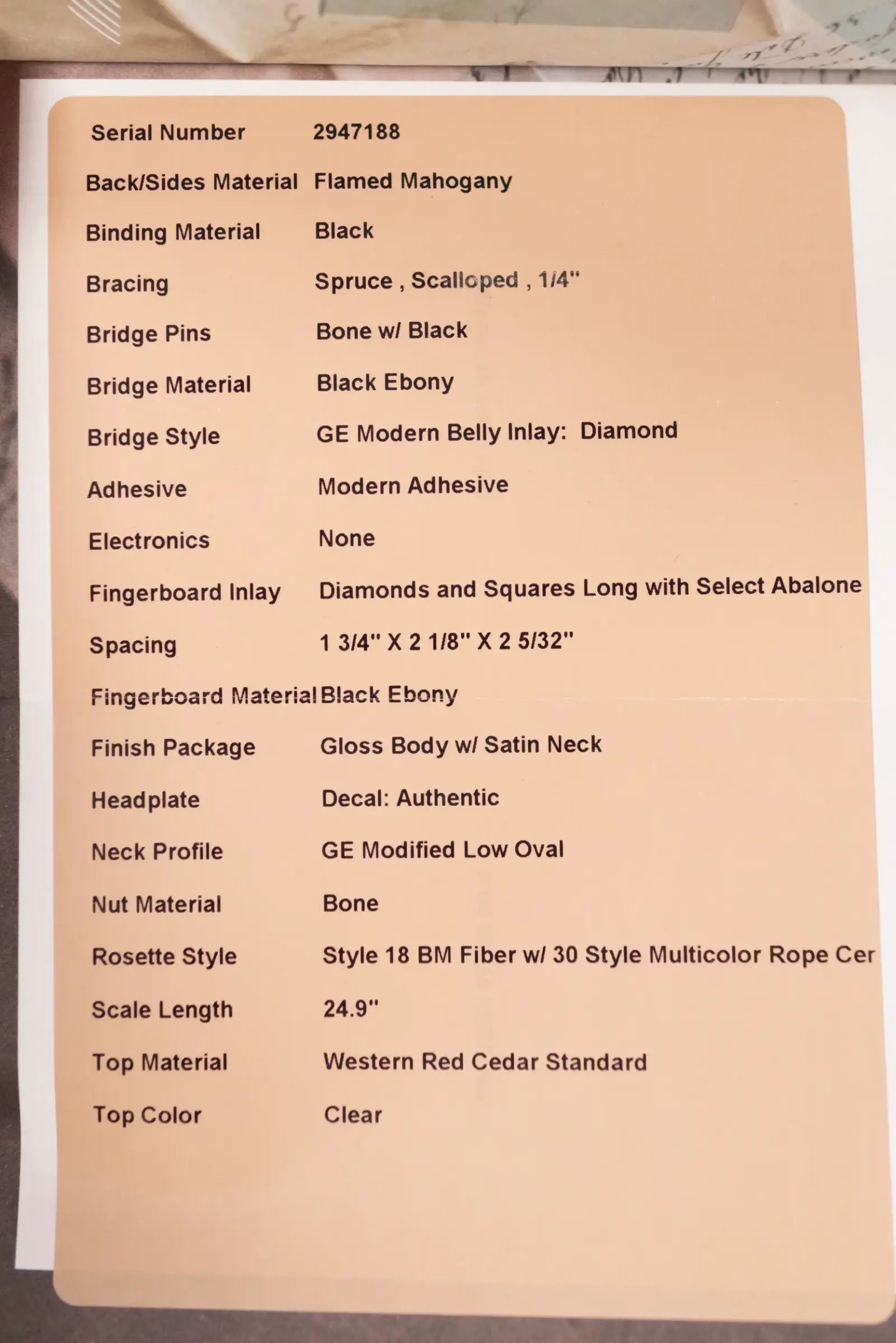 Martin Custom Shop 000 Acoustic Guitar - Flamed Mahogany with Hardshell Case