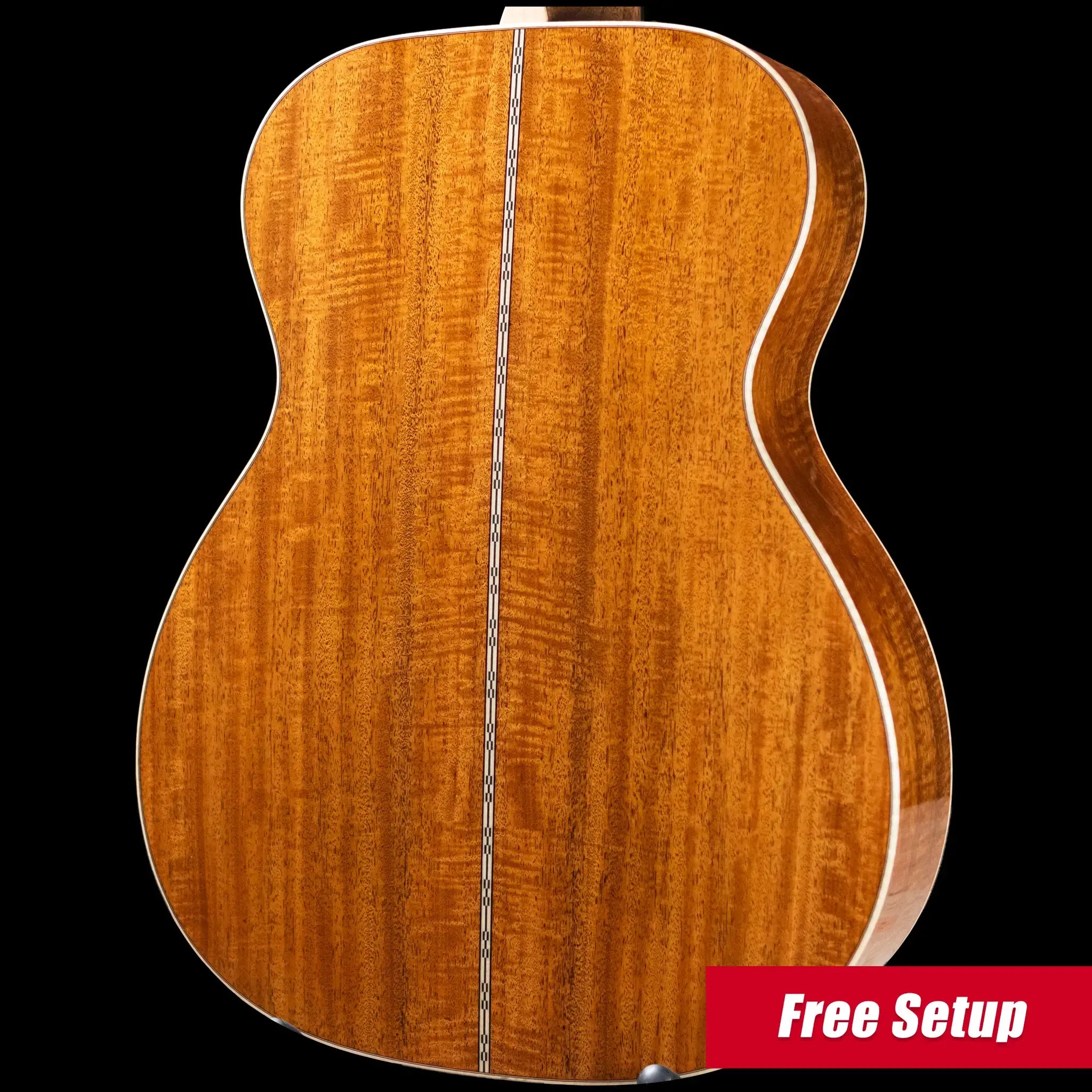 Martin Custom Shop 000 Acoustic Guitar - Flamed Mahogany with Hardshell Case