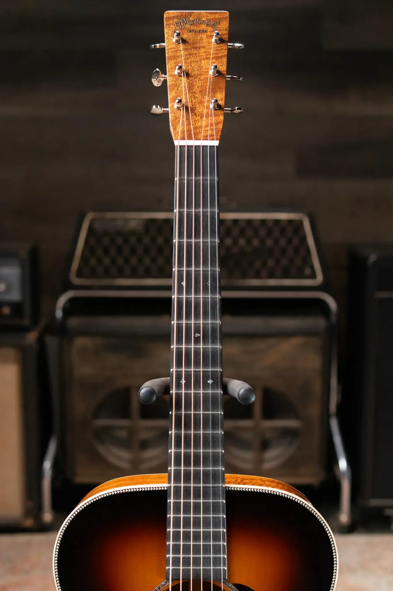 Martin Custom Shop Style 28 000-14F Acoustic Guitar - Flamed Mahogany/Western Red Cedar with Hardshell Case