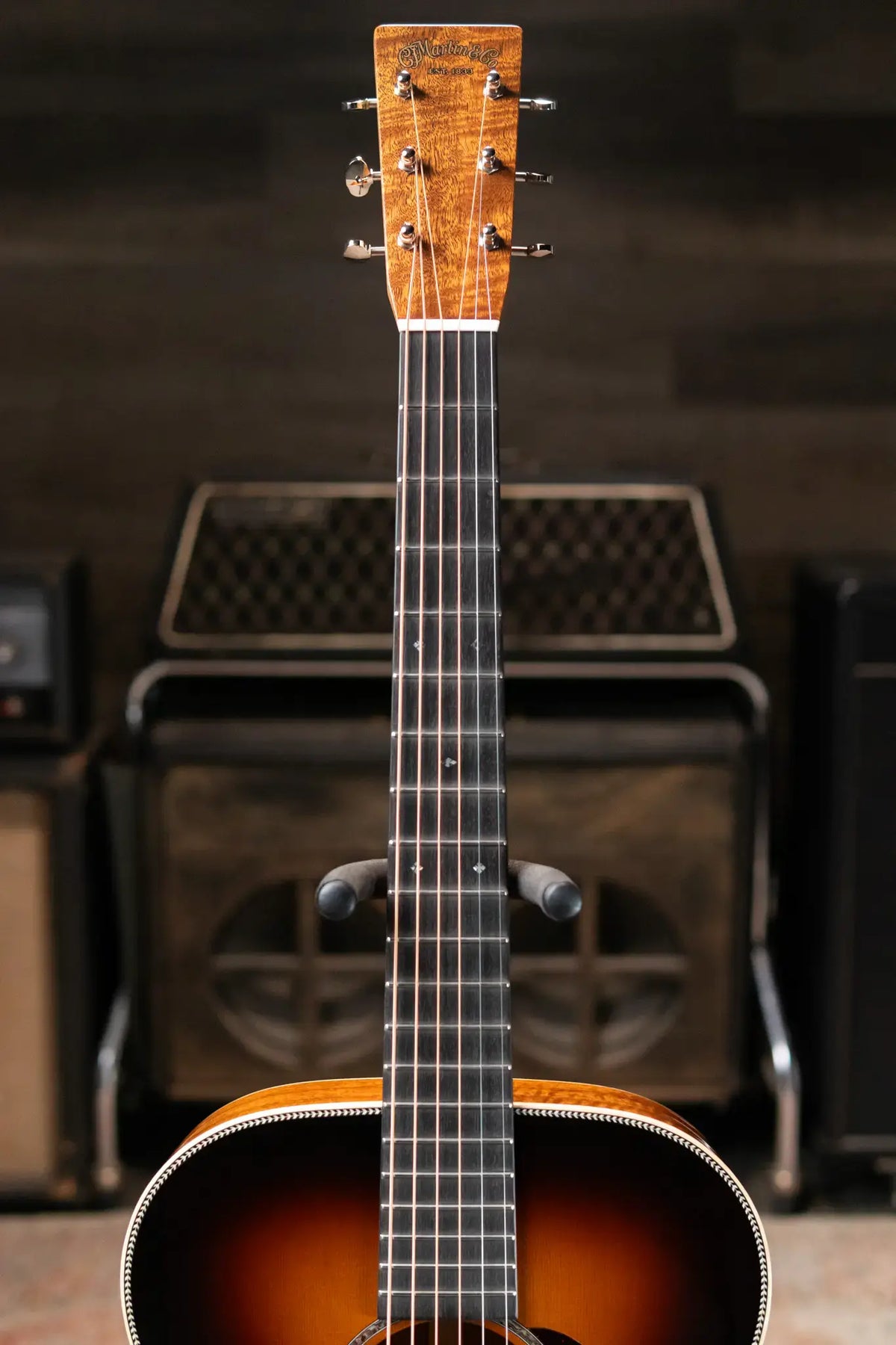 Martin Custom Shop Style 28 000-14F Acoustic Guitar - Flamed Mahogany/Western Red Cedar with Hardshell Case