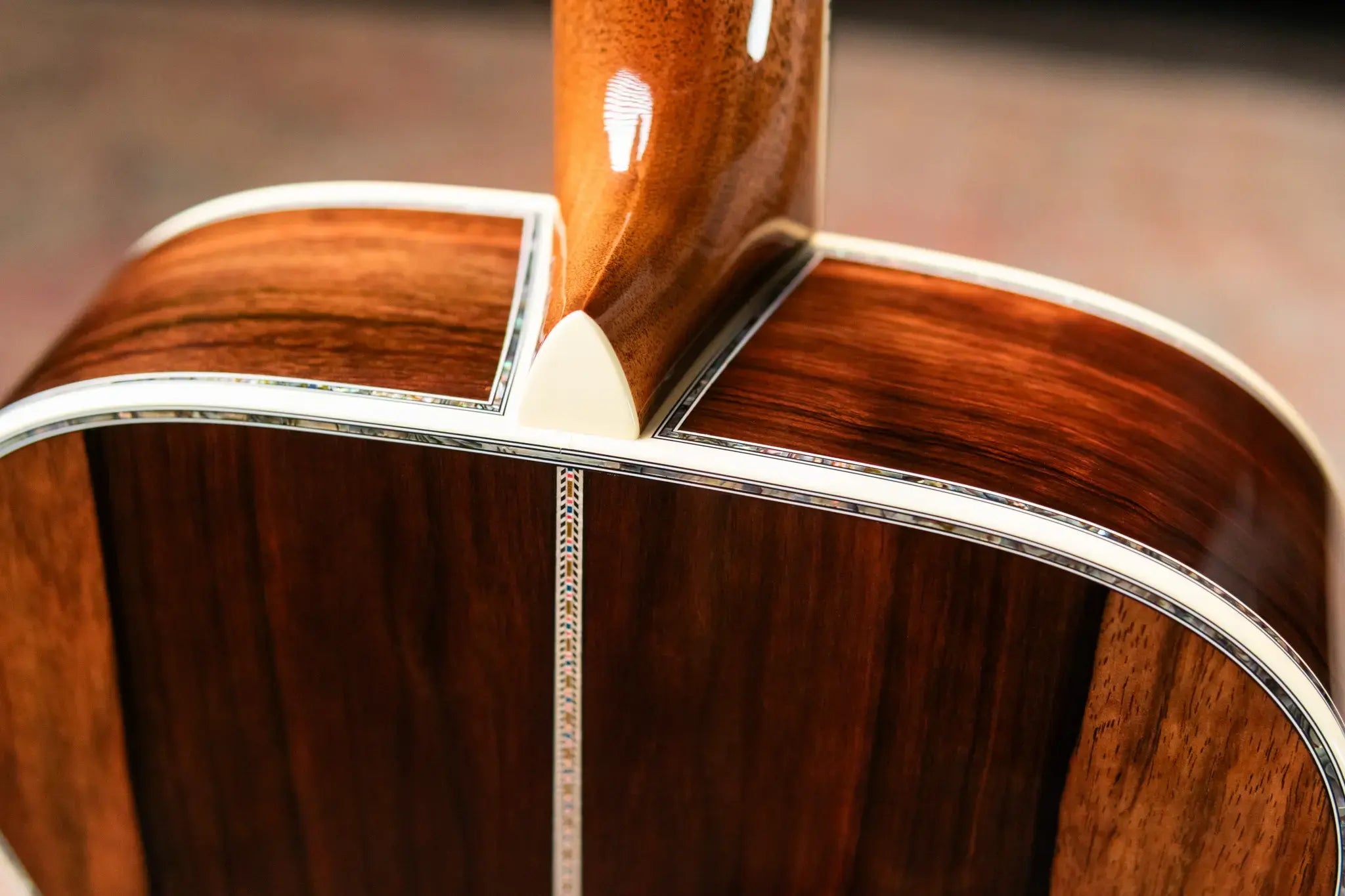 Martin Custom Shop Style 45 OM-14F Acoustic Guitar - Macassar Ebony/Premium Spruce with Hardshell Case
