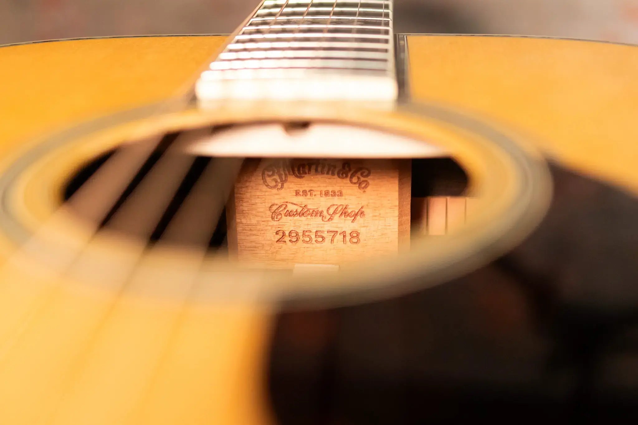 Martin Custom Shop Style 45 OM-14F Acoustic Guitar - Macassar Ebony/Premium Spruce with Hardshell Case