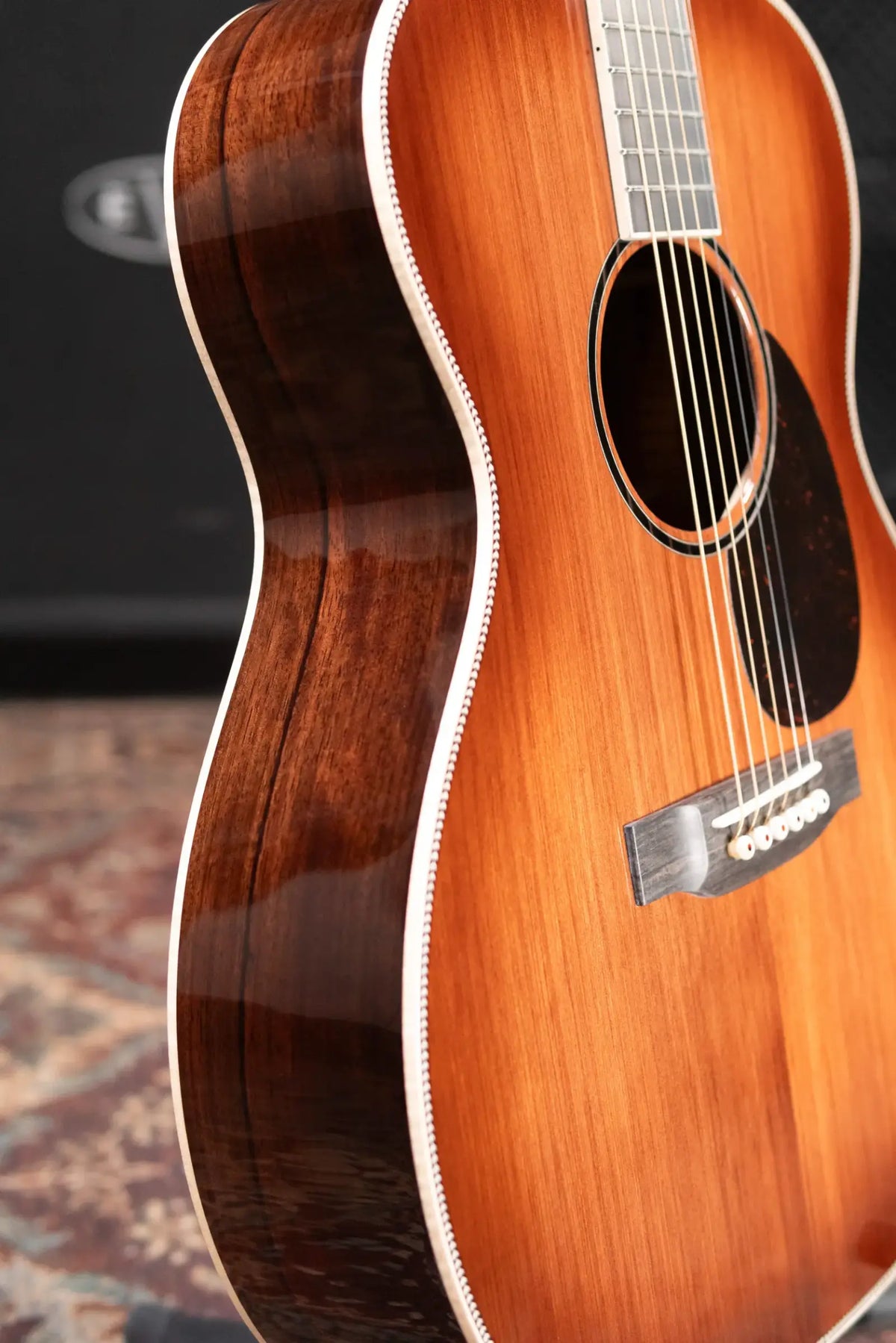 Martin Custom Shop 000 Acoustic Guitar - Macassar Ebony with Hardshell Case