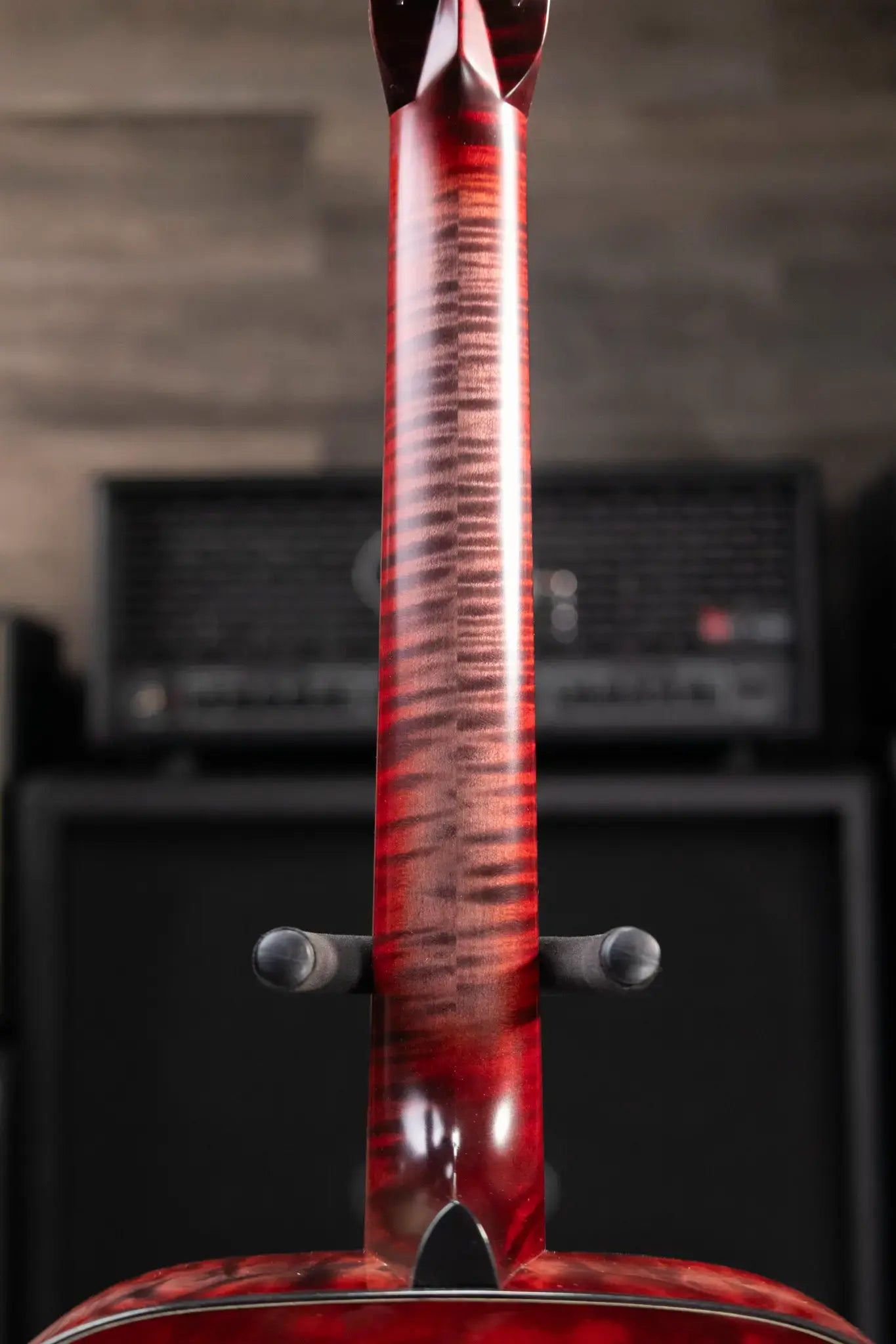 Martin Custom Shop Style 45 000-14F Acoustic Guitar - Quilted Maple, Charcoal Cherry Burst with Hardshell Case