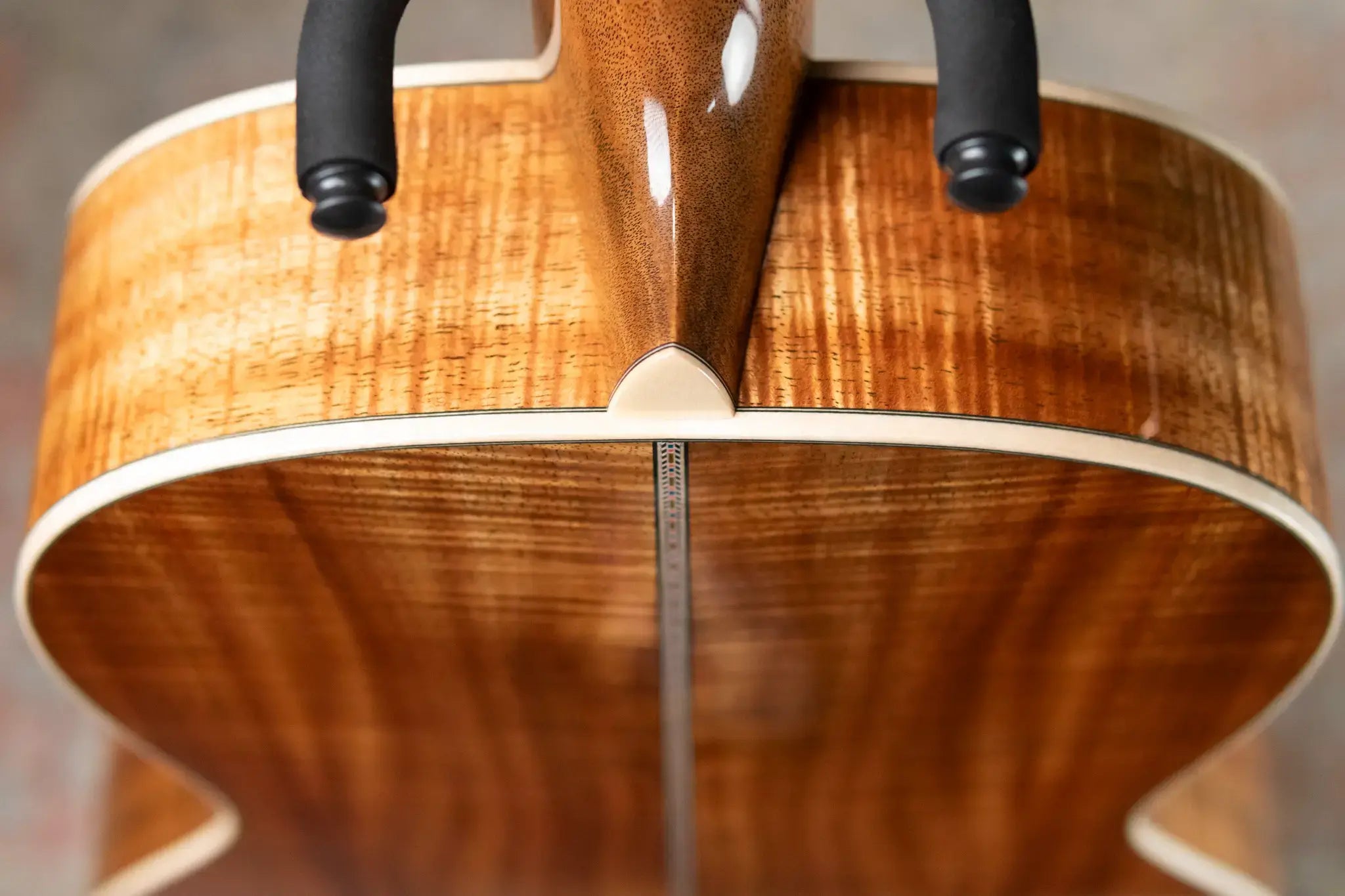 Martin Custom Style 45 000 Acoustic Guitar - Highly Flamed Koa (Back, Sides and Top), Natural with Hardshell Case