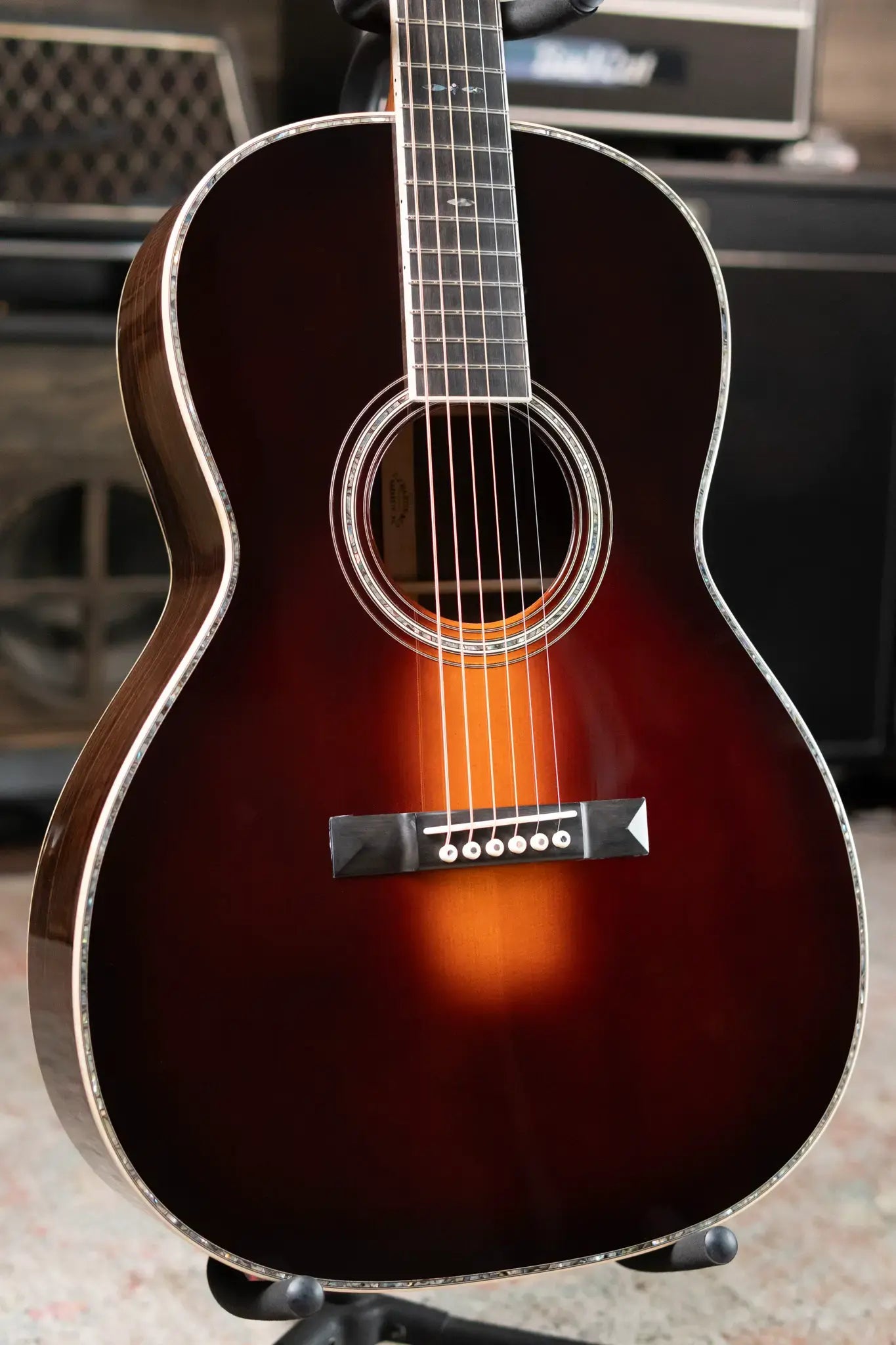 Martin Custom Shop Style 42 000-12F Acoustic Guitar - Wild Grain East Indian Rosewood/Adirondack Spruce with Hardshell Case