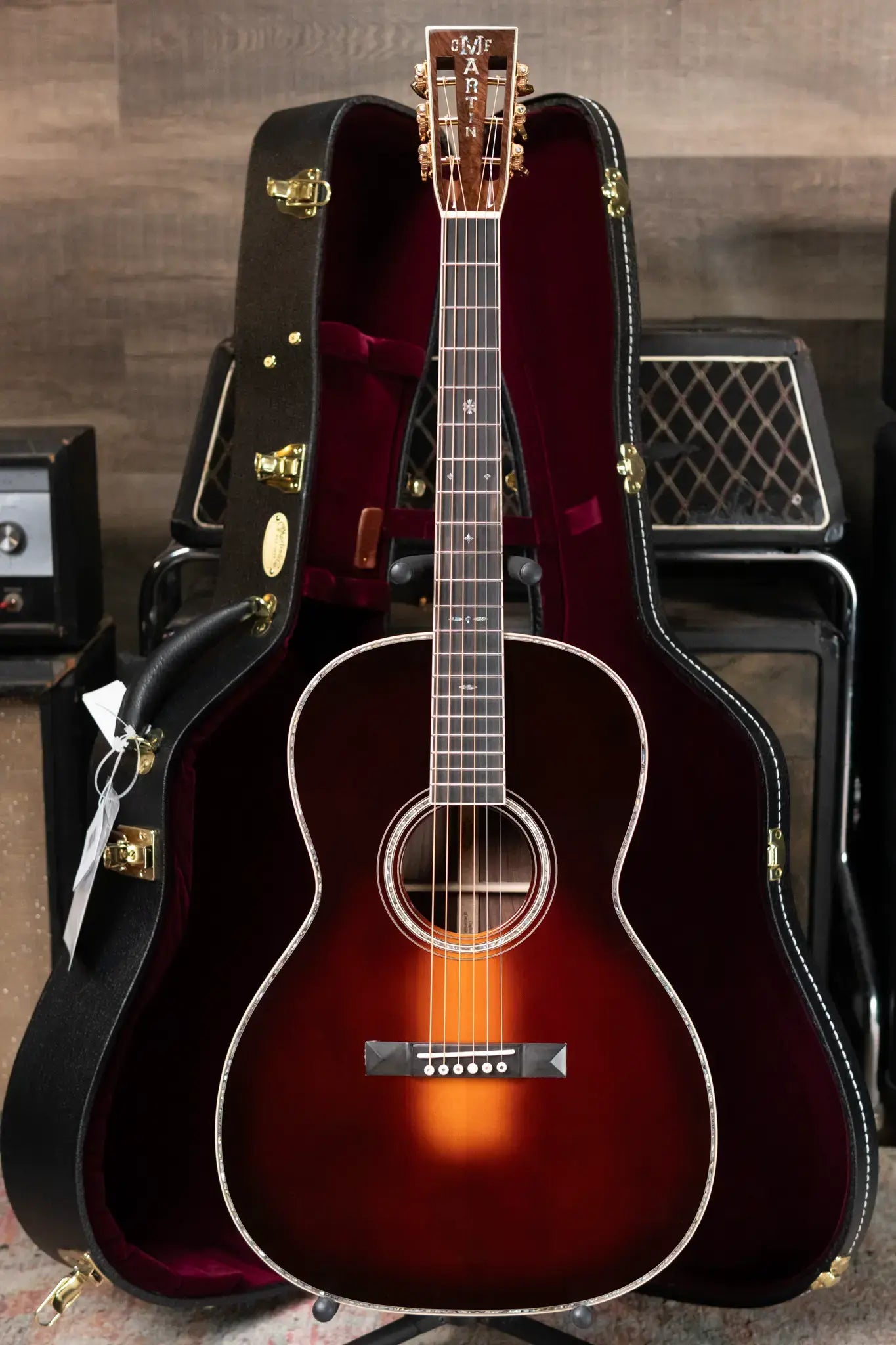 Martin Custom Shop 000 Acoustic - Wild Grain East Indian Rosewood with Hardshell Case