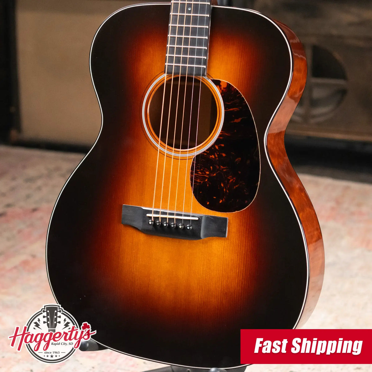 Martin Custom 000-18 Golden Era 1937 Acoustic Guitar - Quilted Mahogany/Adirondack Spruce, 1935 Sunburst with Hardshell Case - Used