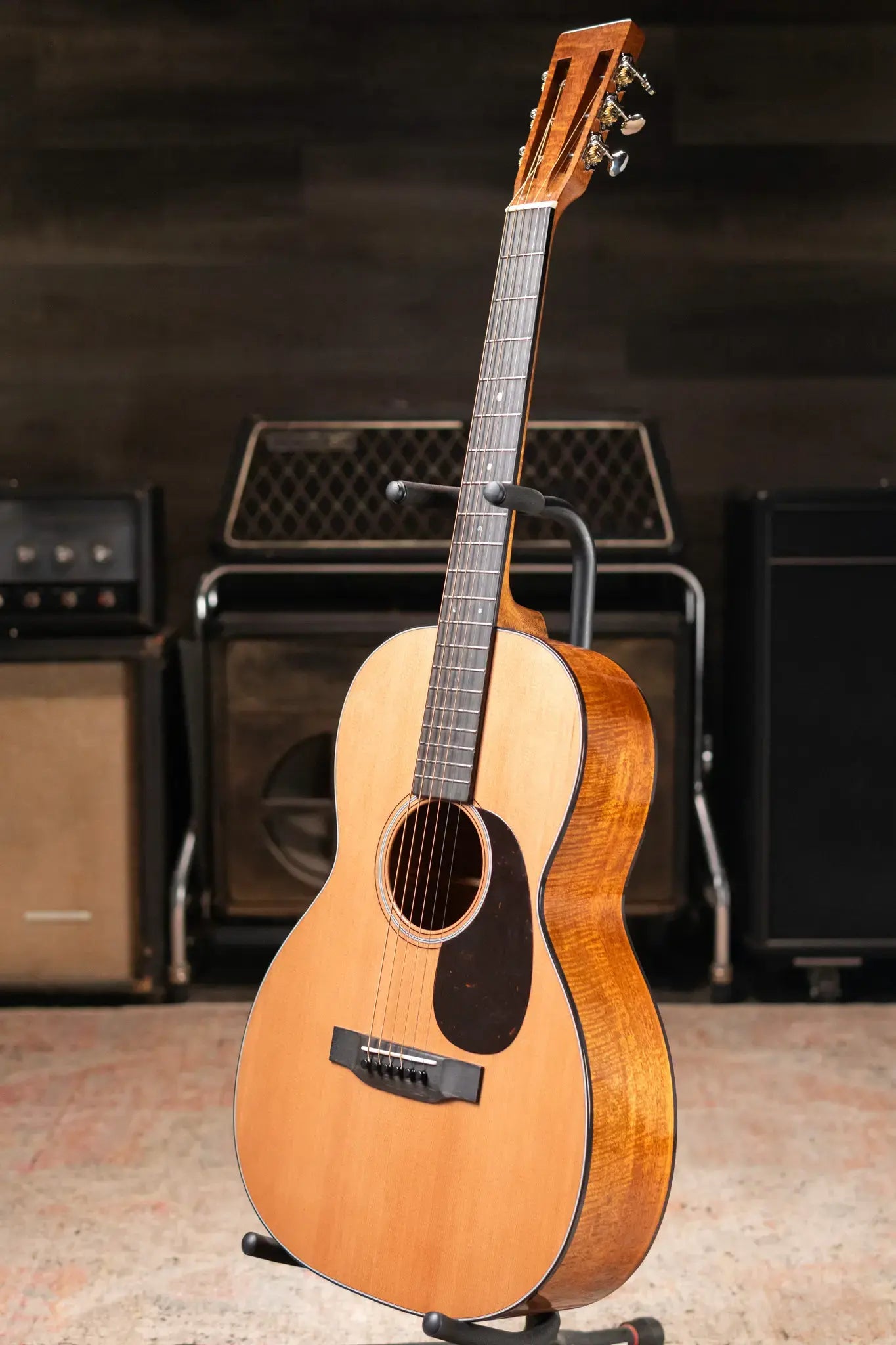 Martin Custom Shop 00-12F Flamed Mahogany/Western Red Cedar with Hardshell Case - Used