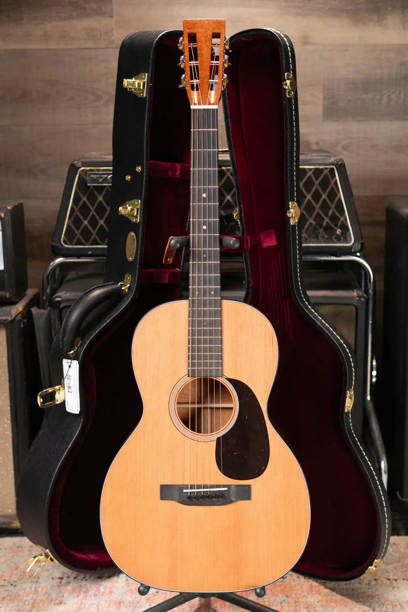 Martin Custom Shop 00-12F Flamed Mahogany/Western Red Cedar with Hardshell Case - Used