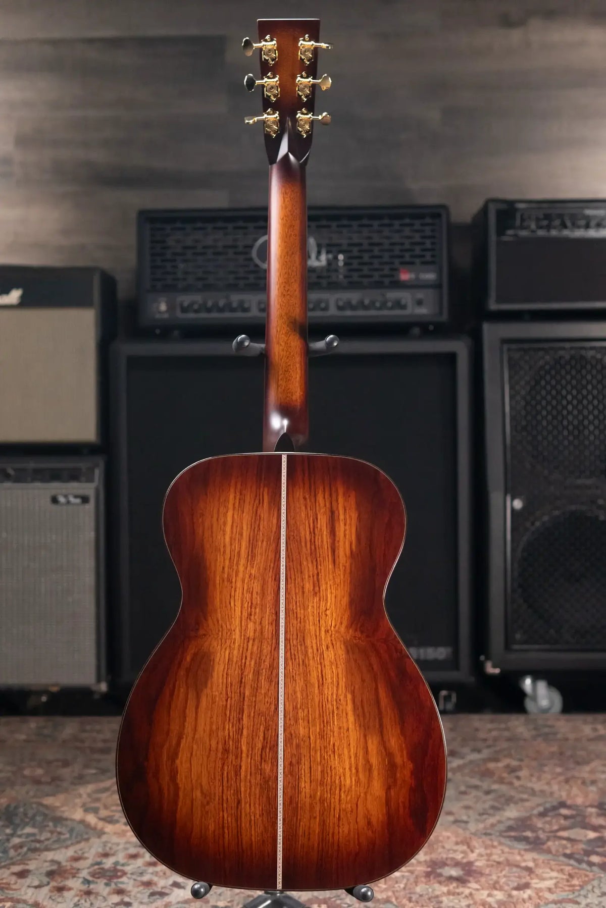 Martin Custom Shop Style 45 00-14F Acoustic Guitar - Sinker Redwood/Honduran Rosewood with Hardshell Case