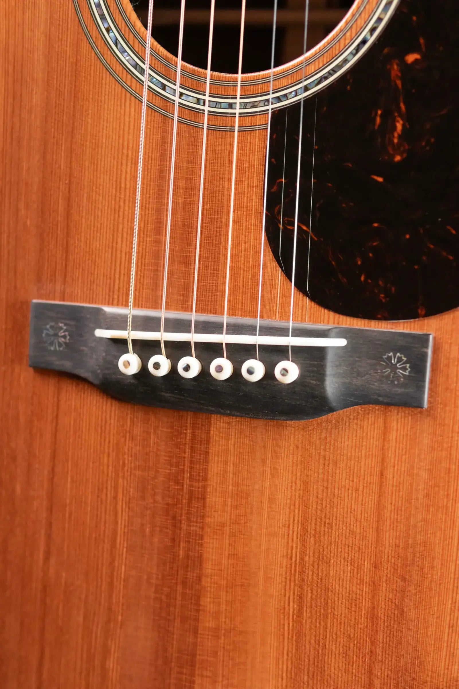 Martin Custom Style 45 00 Acoustic Guitar - Premium Sinker Redwood/Striped Macassar Ebony with Hardshell Case