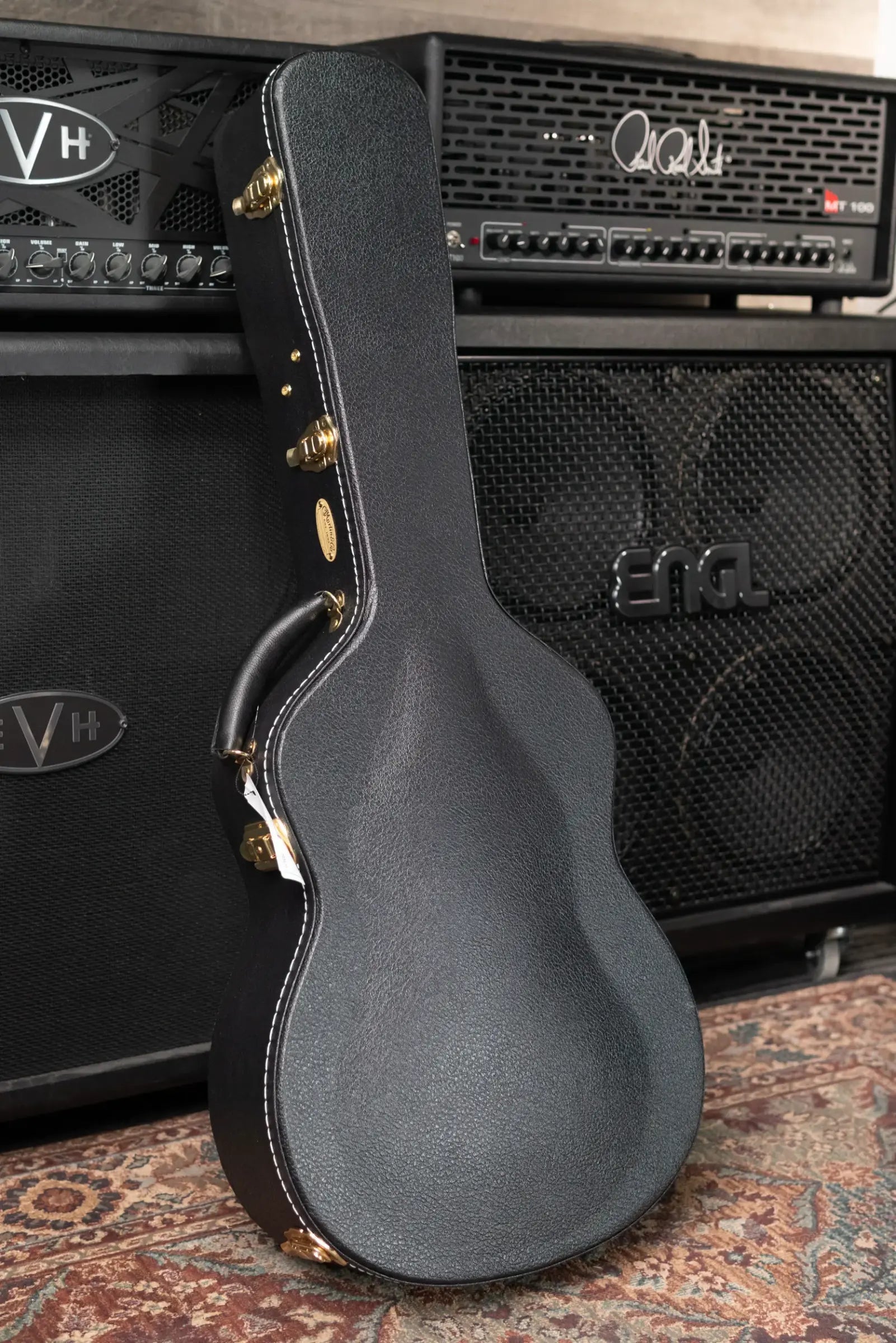 Martin Custom Style 45 00 Acoustic Guitar - Premium Sinker Redwood/Striped Macassar Ebony with Hardshell Case