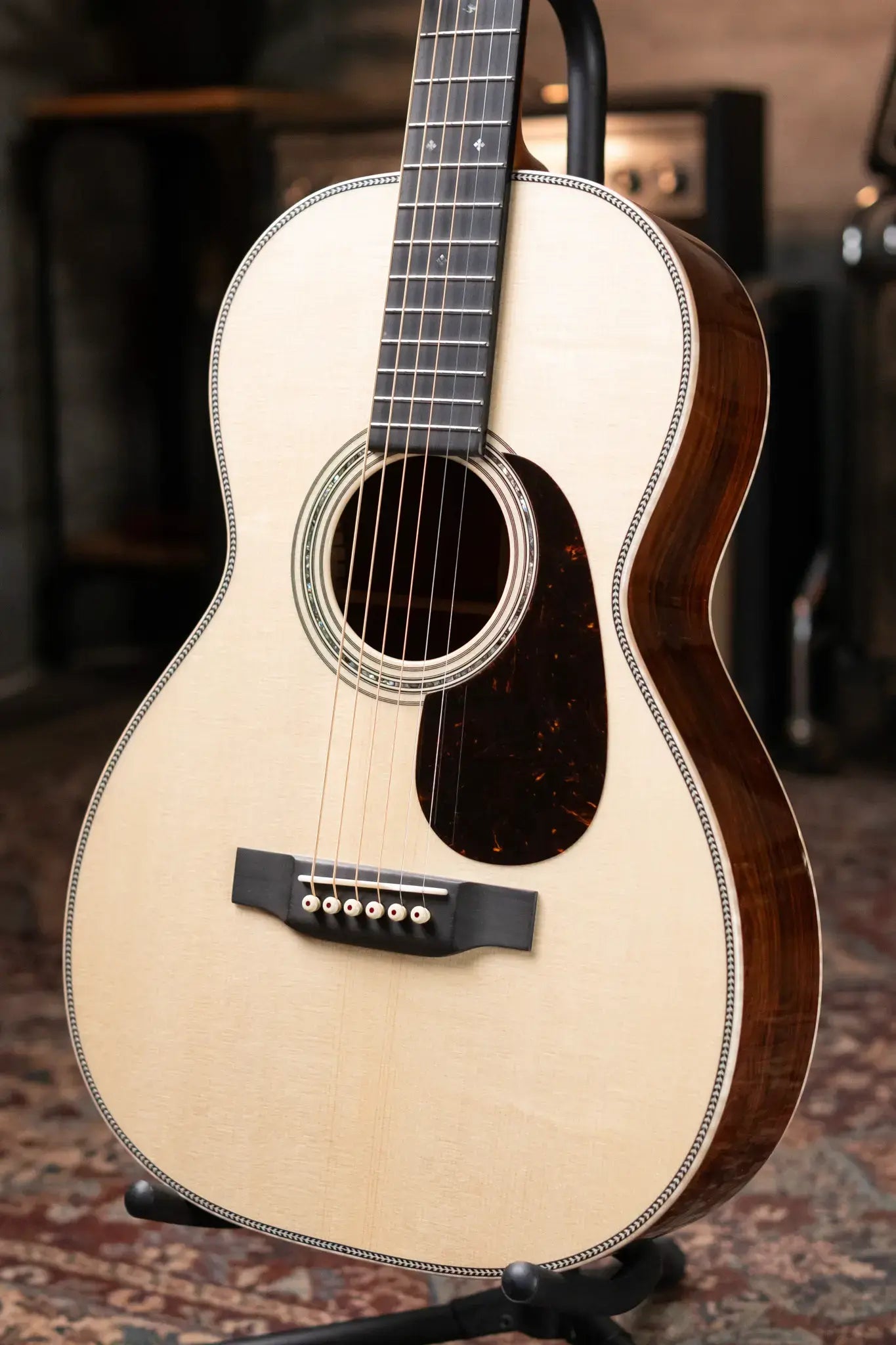 Martin Custom Style 45 0-12F Acoustic - Cocobolo/European High-Altitude Swiss Spruce with Hardshell Case