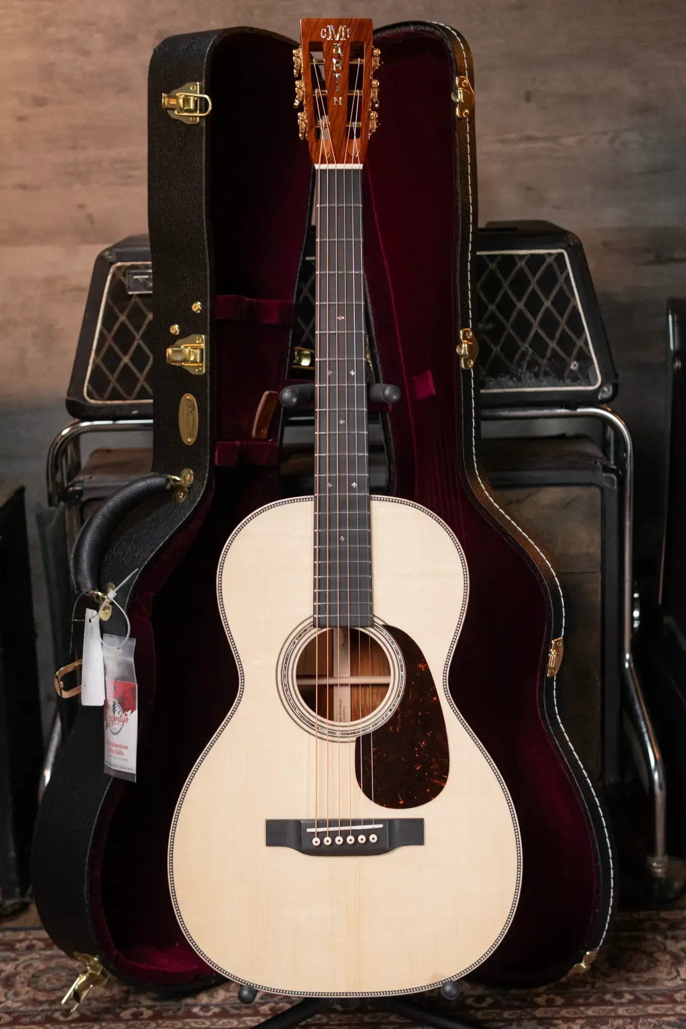 Martin Custom Style 45 0-12F Acoustic - Cocobolo/European High-Altitude Swiss Spruce with Hardshell Case