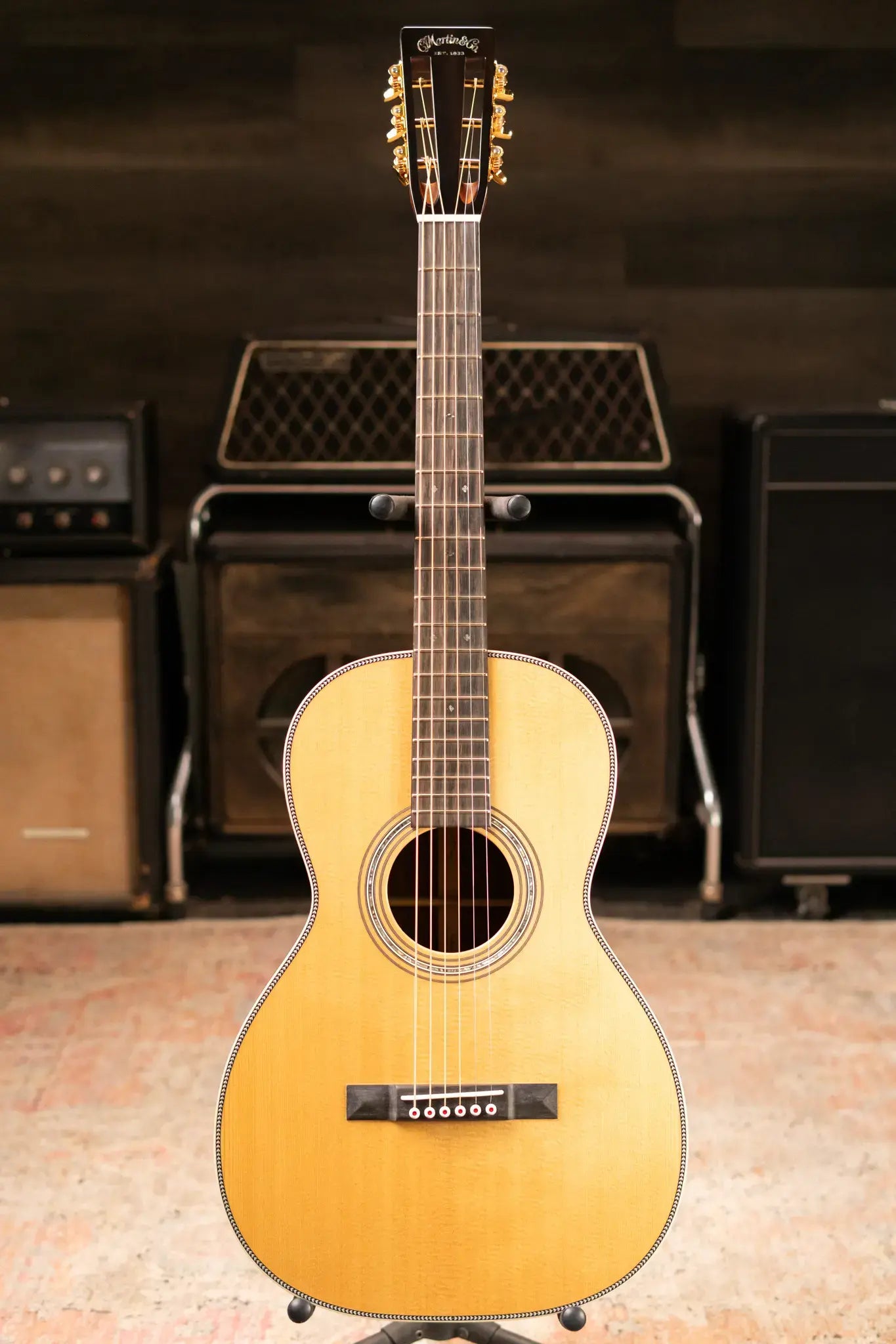 Martin Custom Shop 0 12-Fret Acoustic Guitar - Guatemalan Rosewood with Hardshell Case