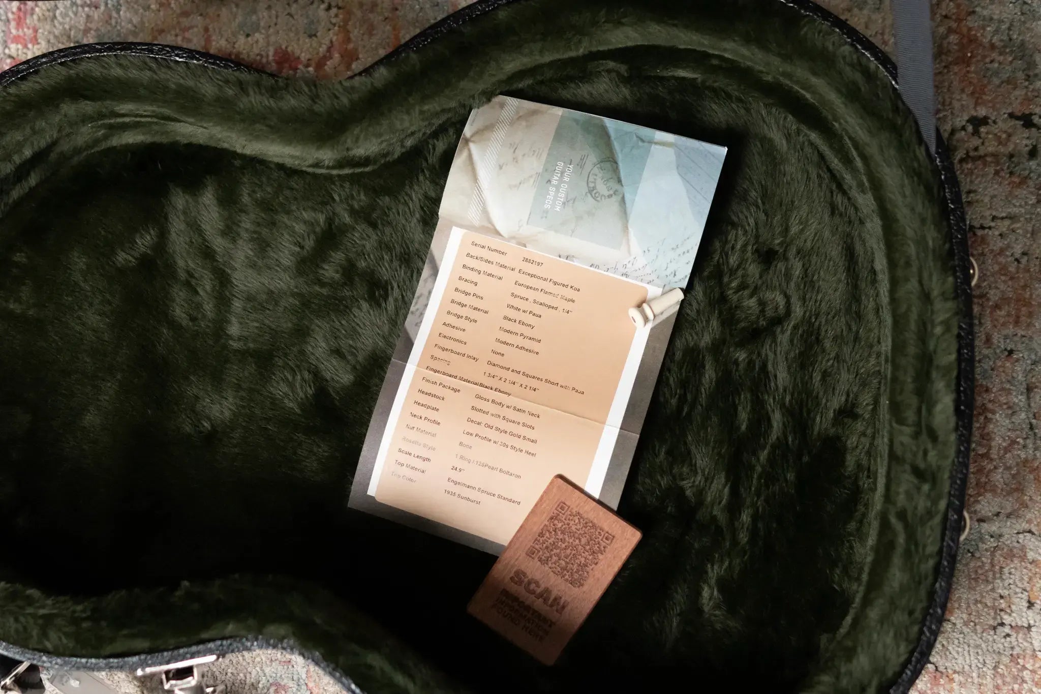 Martin Custom 0-12F Acoustic - Exceptional Figured Koa/Engelmann Spruce, 1935 Sunburst with Hardshell Case